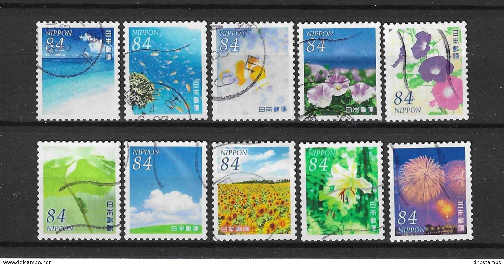 Japan 2022 Summer Greetings Y.T. 11017/11026 (0) - Used Stamps
