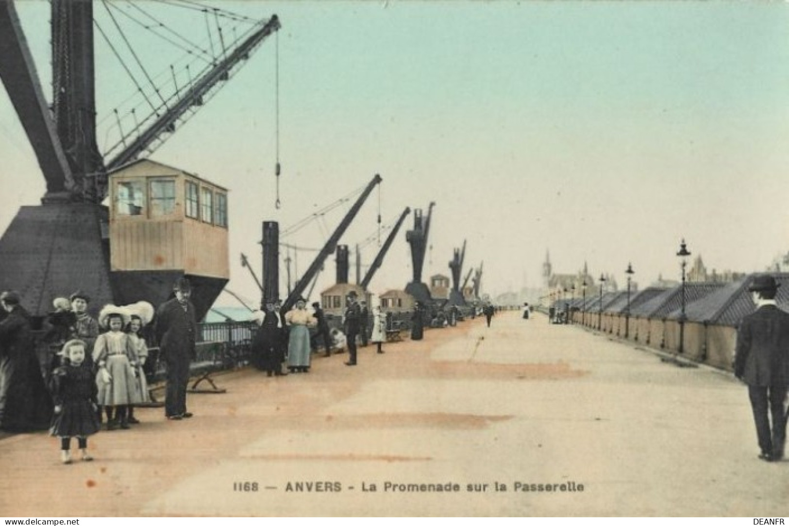 ANVERS : La Promenade Sur La Passerelle. - Antwerpen