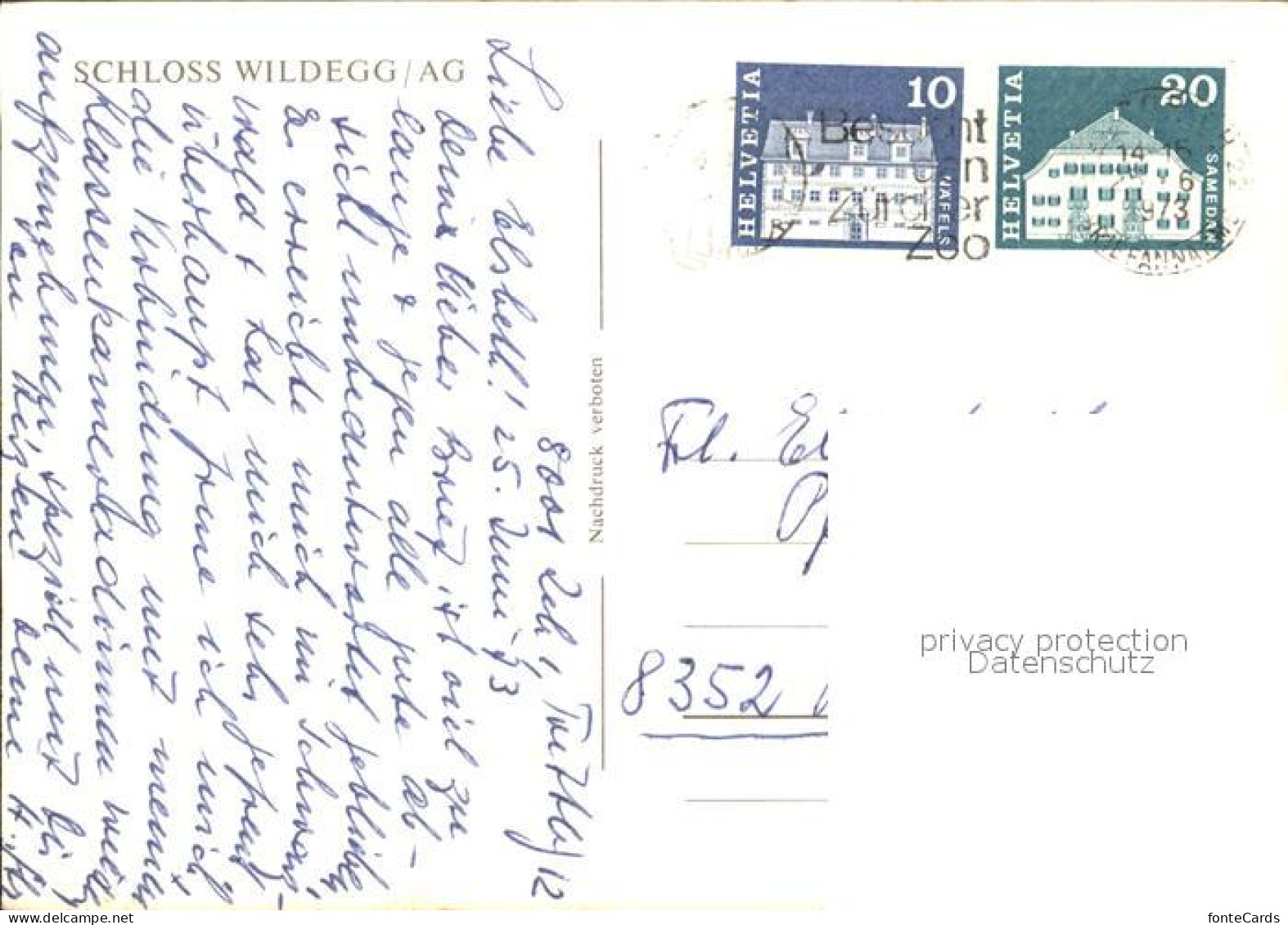 11903842 Wildegg Schloss Wildegg Fliegeraufnahme Wildegg - Sonstige & Ohne Zuordnung