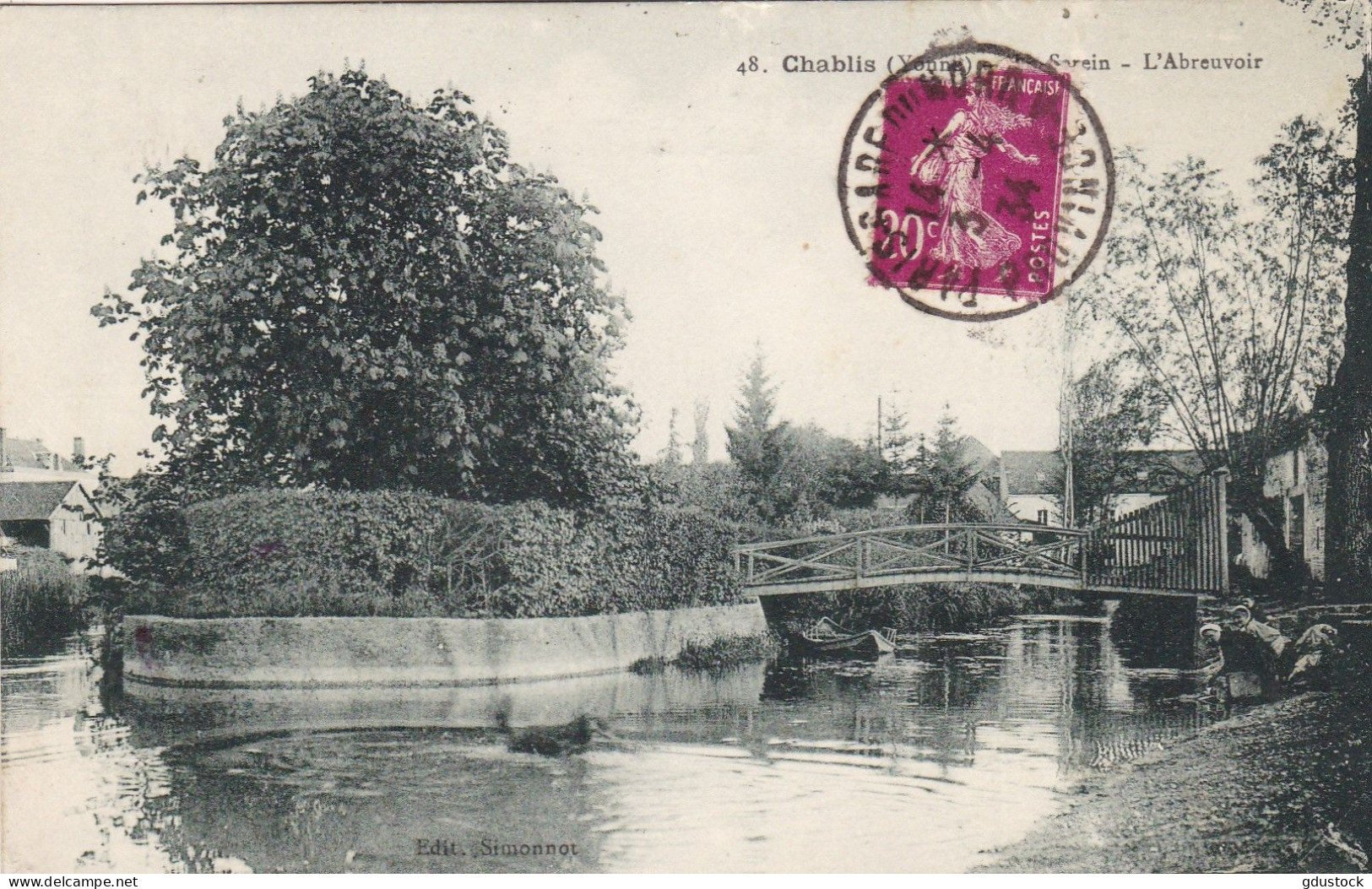 Yonne - Chablis - Le Serein - L'Abreuvoir - Chablis