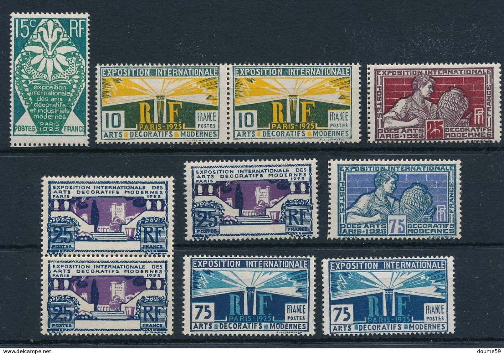 AC-268: FRANCE:  Série 210/215** Avec Des Doubles - Unused Stamps