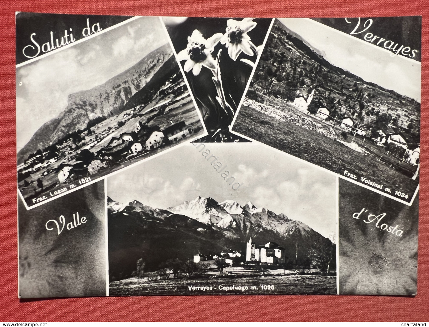 Cartolina - Saluti Da Verrayes - Valle D'Aosta - Vedute Diverse - 1960 Ca. - Autres & Non Classés