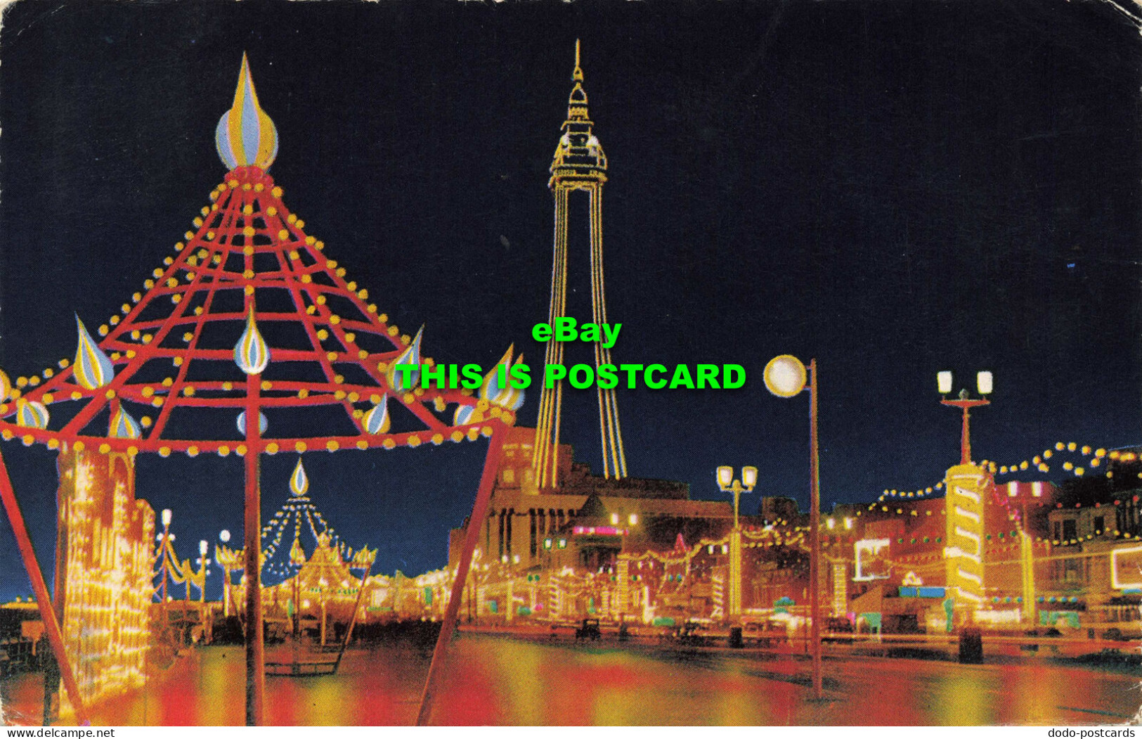 R578191 Blackpool Illuminations. Saidman Bros. Jarrold. 1966 - Monde
