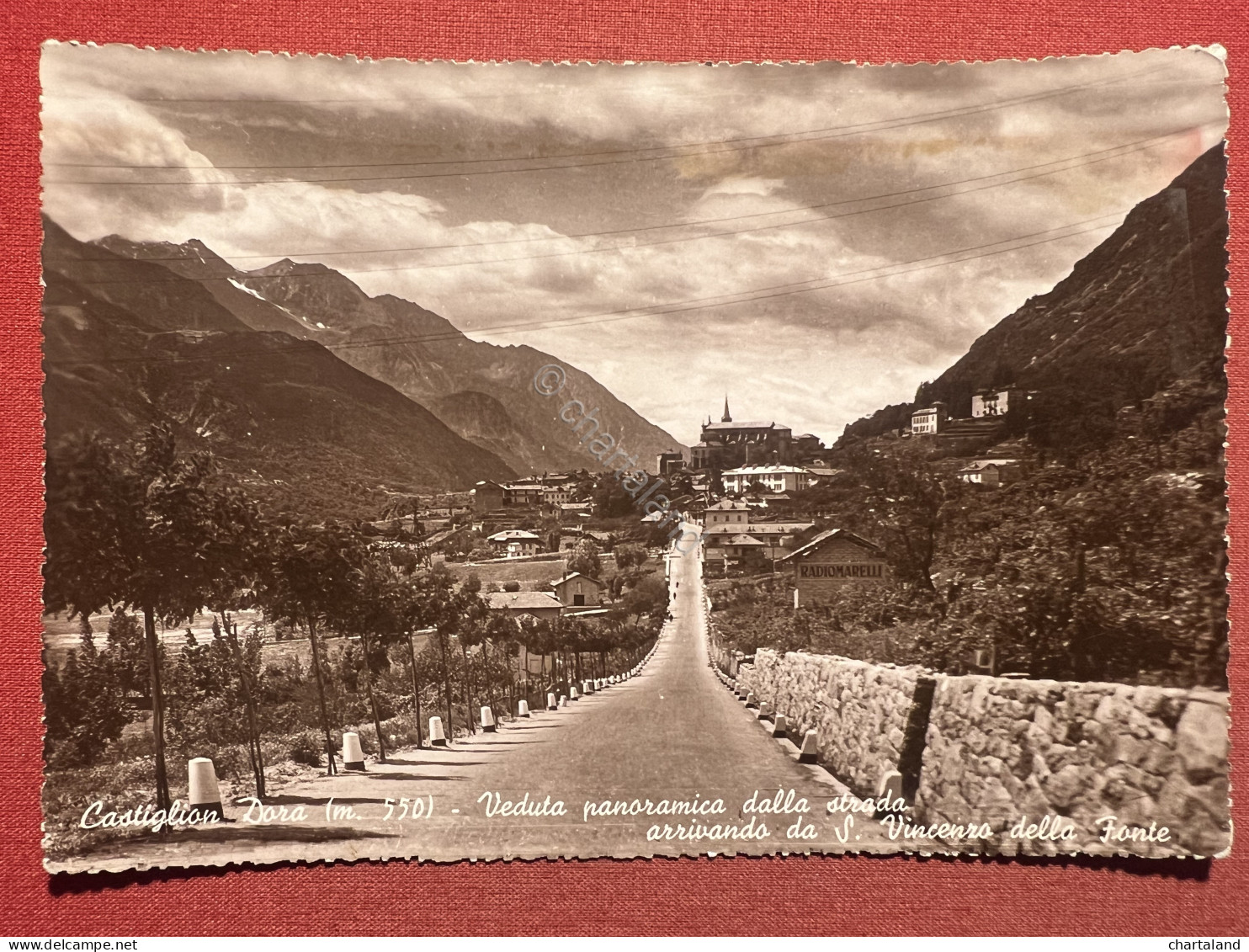 Cartolina - Valle D'Aosta - Castiglion Dora - Veduta Panoramica - 1960 Ca. - Otros & Sin Clasificación