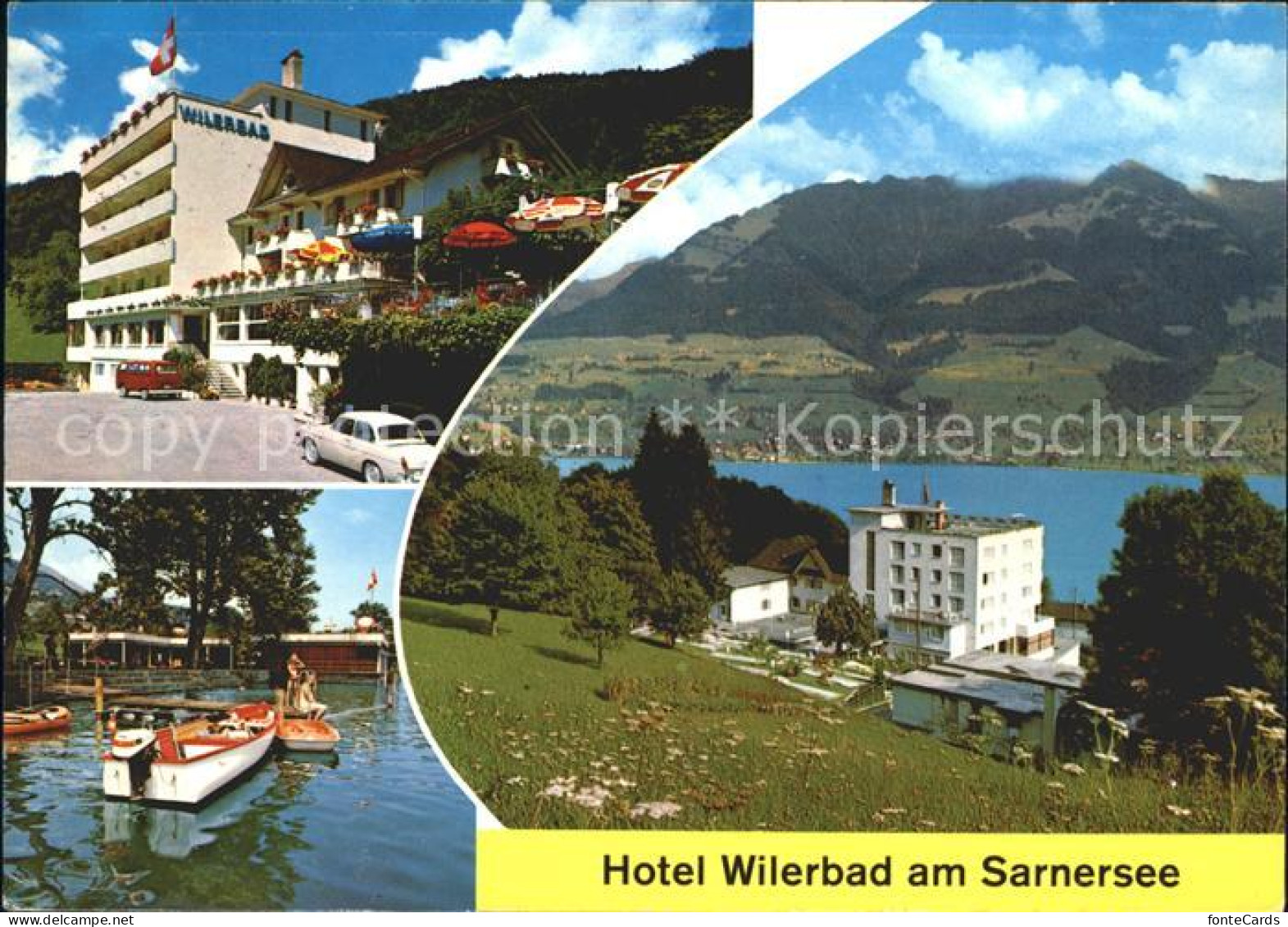 11903770 Wilen Sarnen Hotel Wilerbad Am Sarnersee Bootspartie Sarnen - Otros & Sin Clasificación