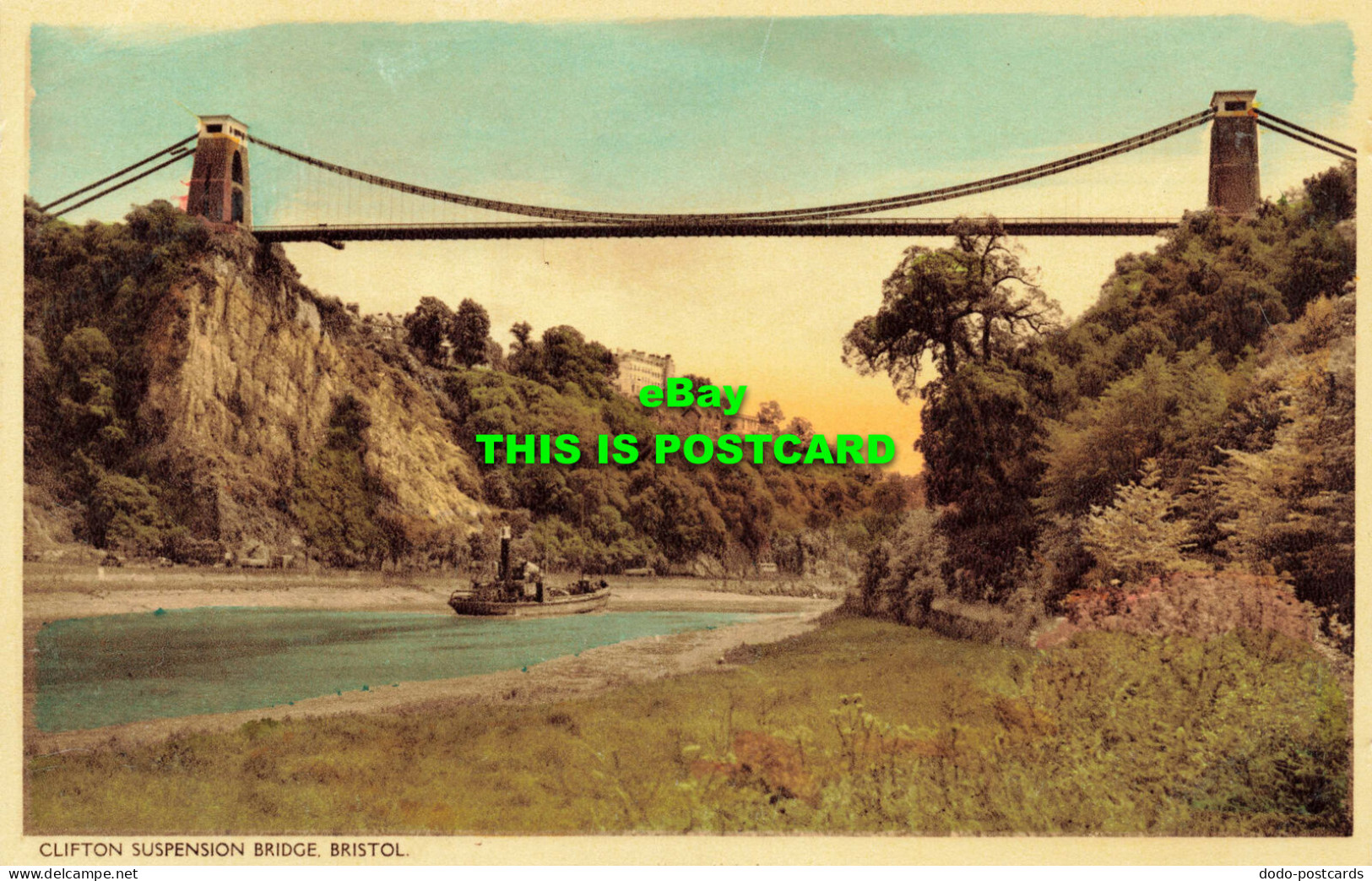 R578194 Bristol. Clifton Suspension Bridge. Harvey Barton - Monde