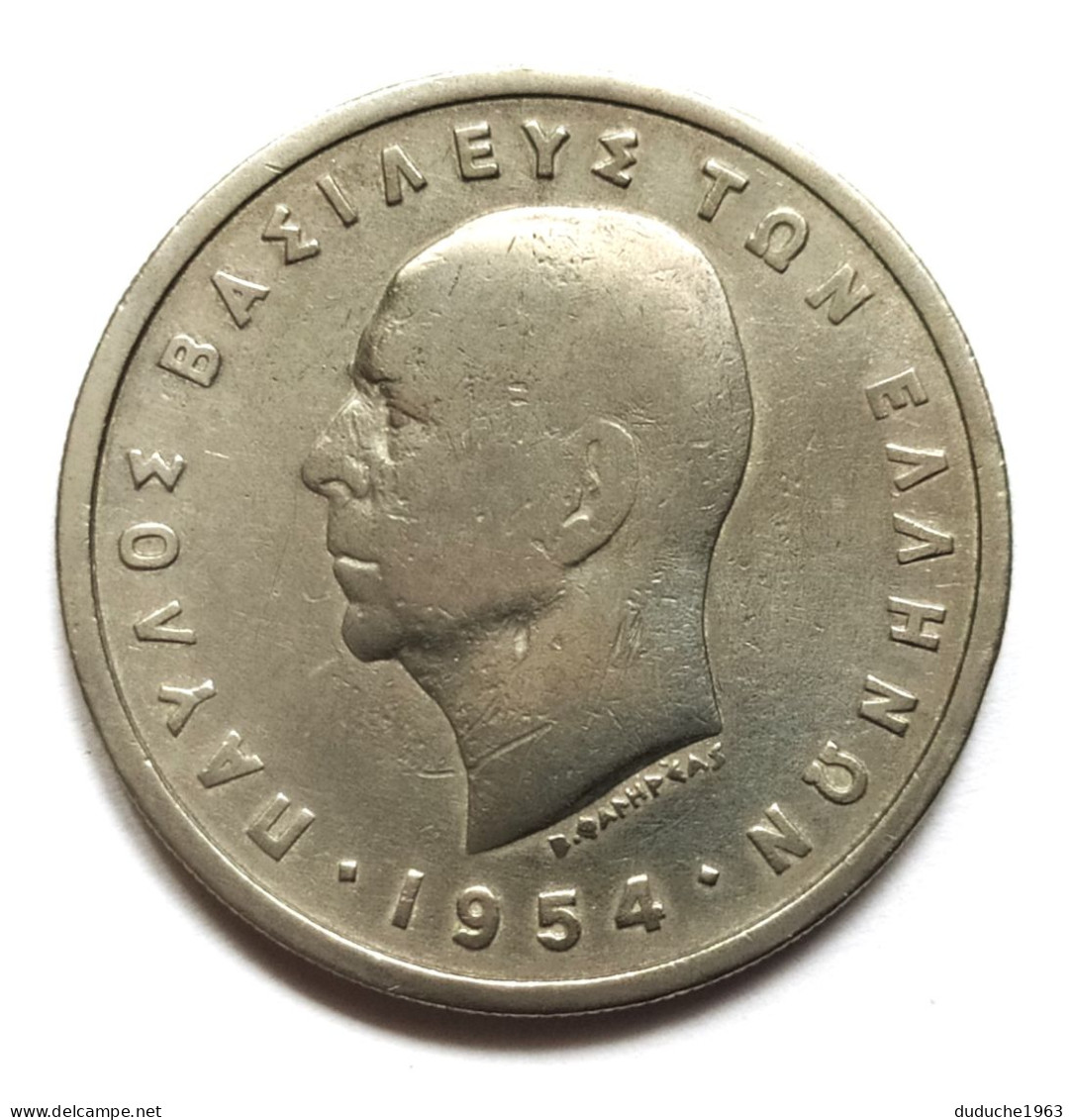 Grèce - 5 Drachmes 1954 - Griechenland