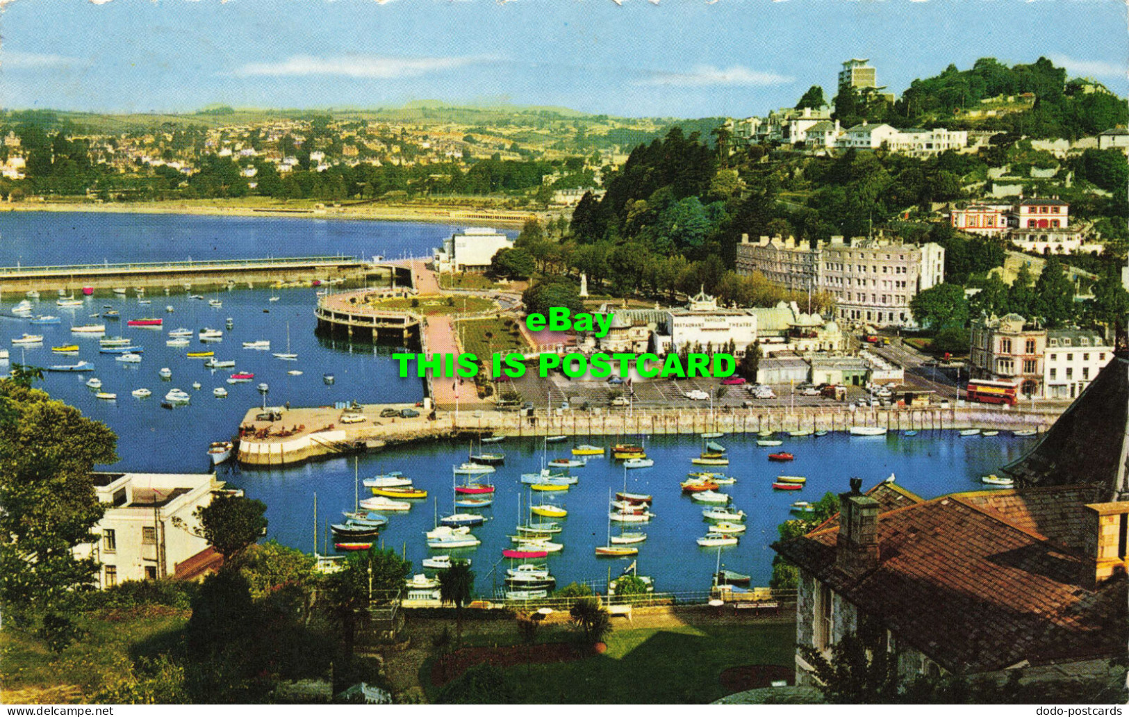 R578203 Torquay. The Harbour From Vane Hill. Constance. John T. Pullen. 1969 - Monde