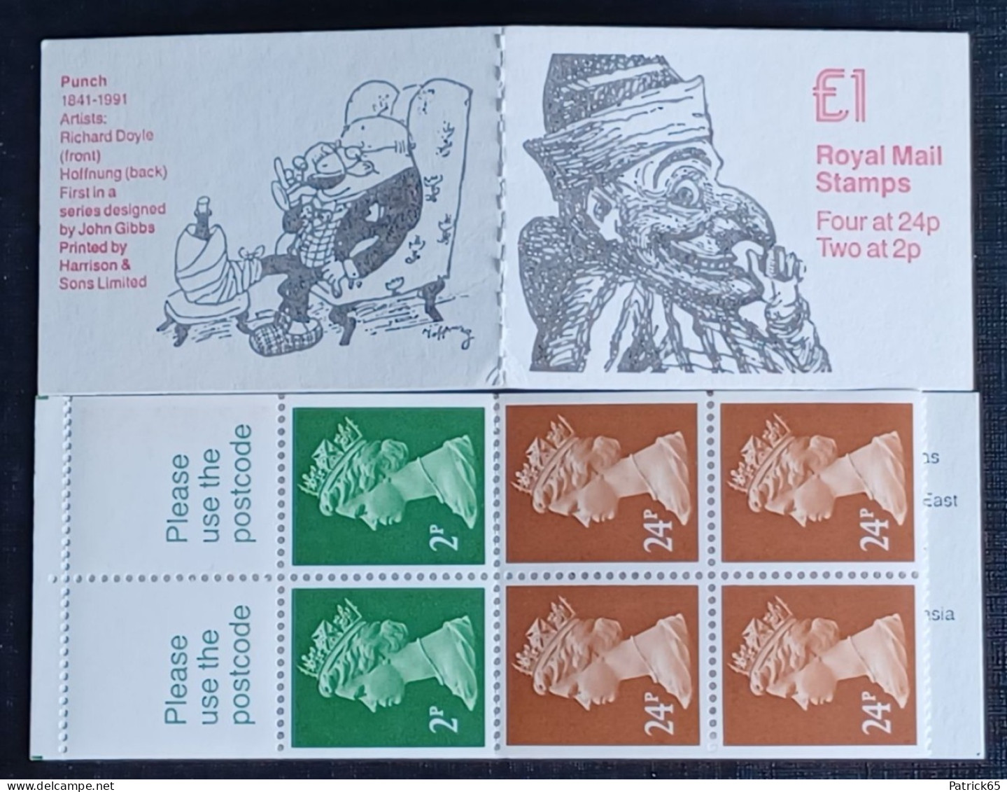 Groot Brittannie 1991 Sg.FH23 - MNH - Booklets