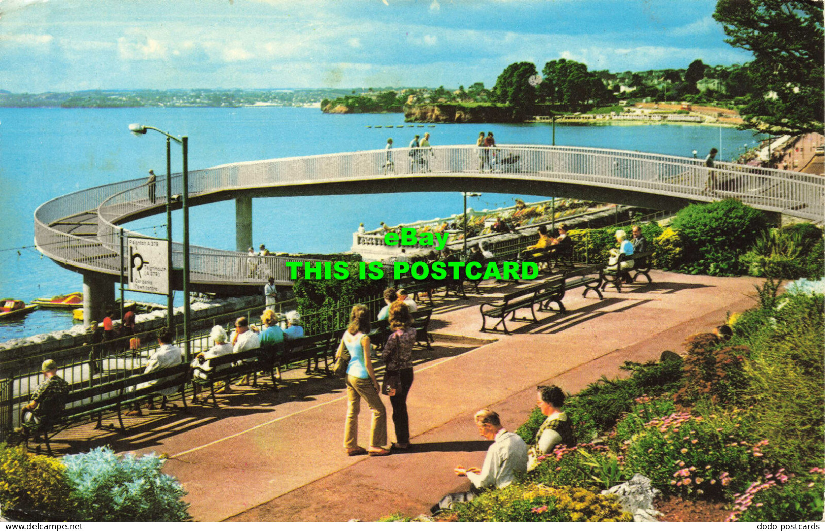 R578522 Torquay. Tropical Gardens And Sea Front. Photo Precision Limited. Colour - Monde