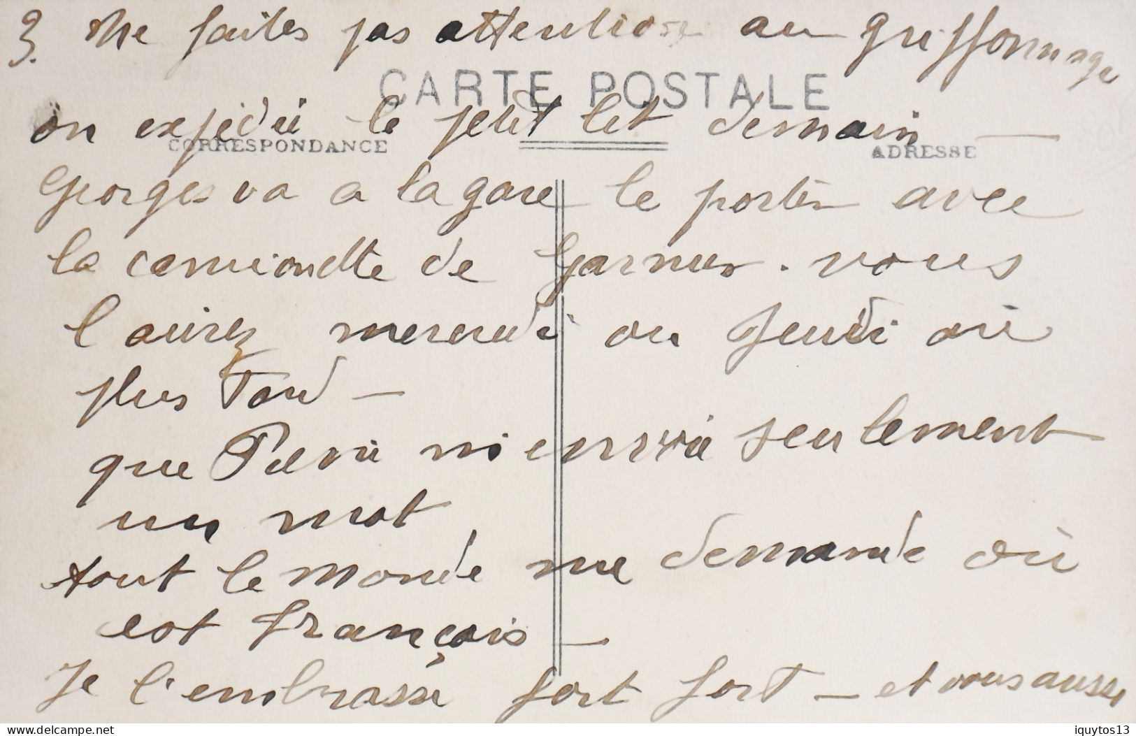 CPA. [75] > TOUT PARIS > N°2028 - Rue Ménilmontant à La Rue Sorbier Et à La Rue Henri Chevreau - (XXe Arrt.) - F. Fleury - Distrito: 20