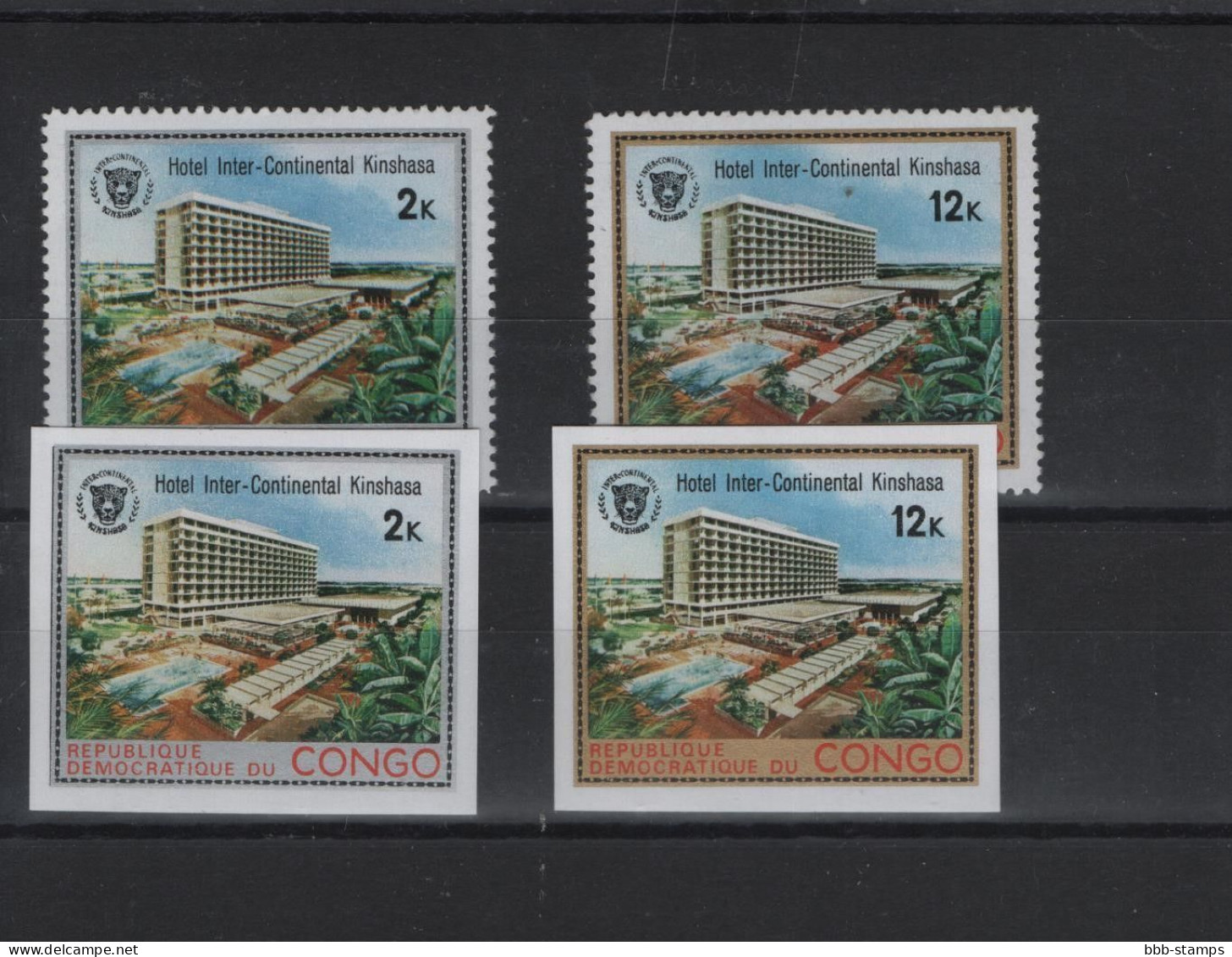 Kongo Kinshasa Michel Cat.No. Mnh/** 442/443 A/B - Mint/hinged