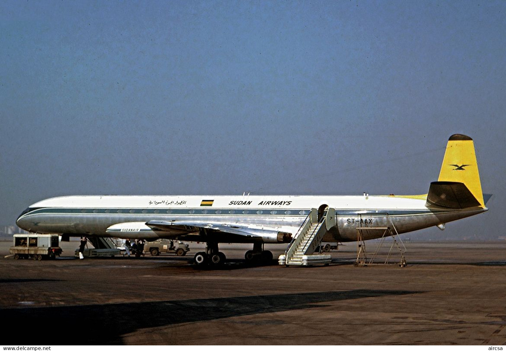Aviation Postcard-WGA-1474 SUDAN AIRWAYS Comet 4 - 1946-....: Moderne