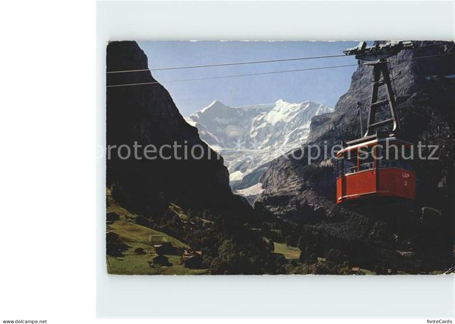 11903551 Grindelwald Luftseilbahn Grindelwald Pfingstegg Berner Alpen Grindelwal - Sonstige & Ohne Zuordnung