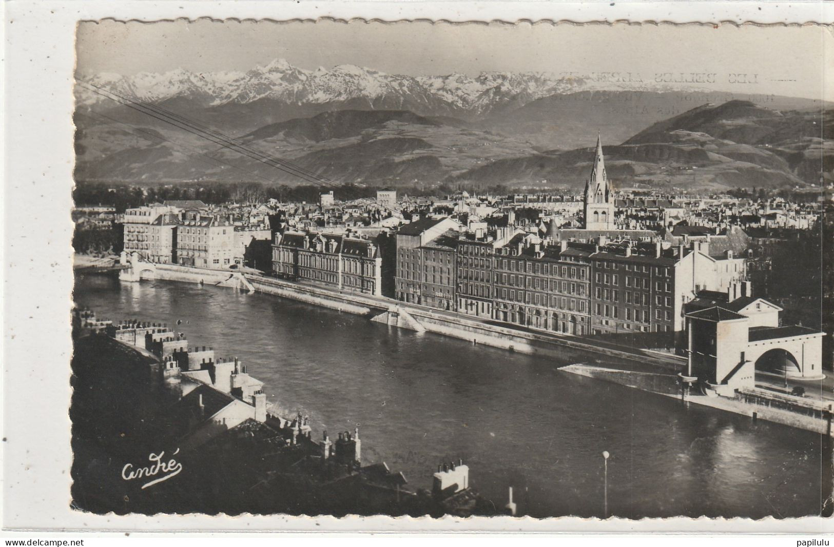 371 DEPT 37 : édit. André N° 1000 : Grenoble Vue Générale - Grenoble