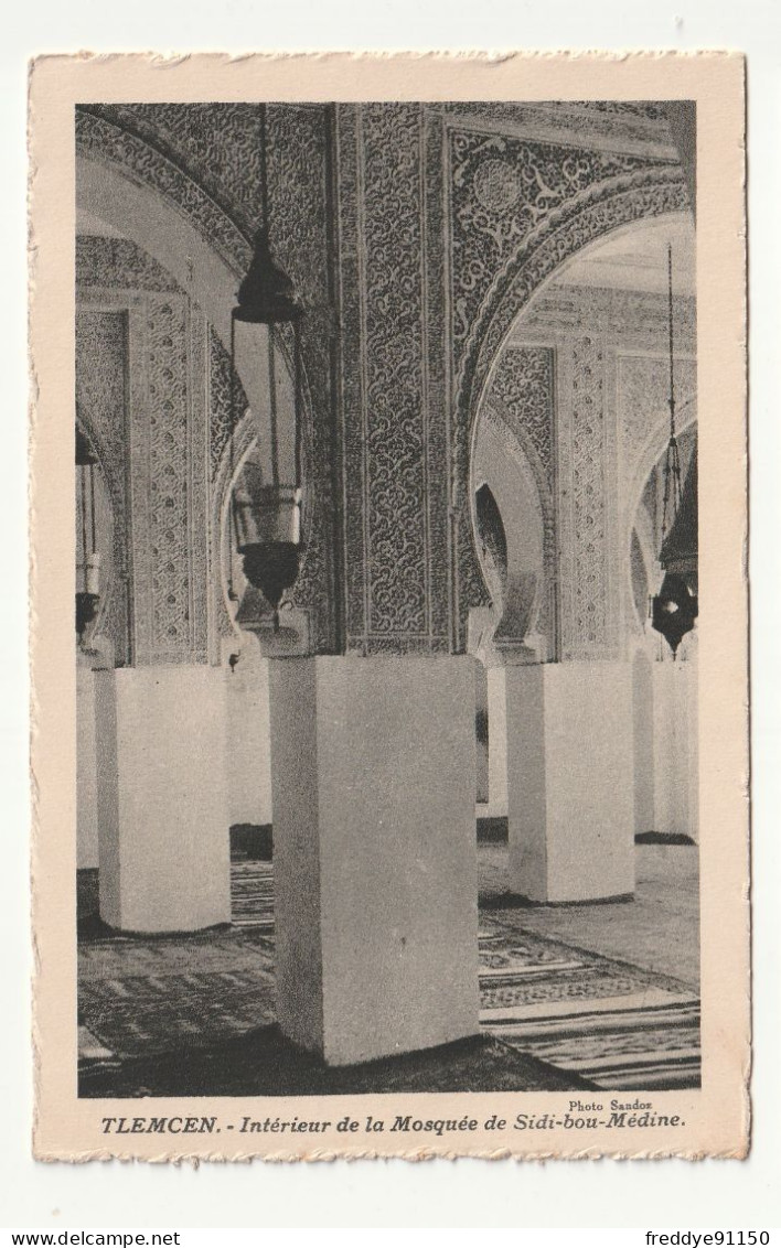 Algérie . Tlemcen . Intérieur De La Mosquée De Sidi Bou Médine - Tlemcen