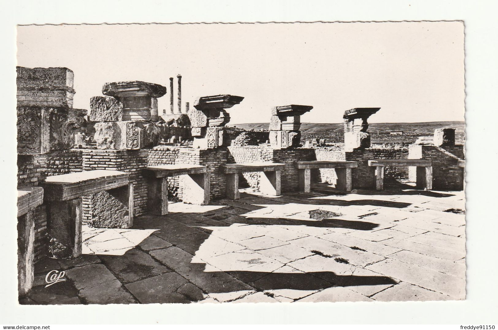 Algérie . Timgad . Ruines Romaines . Boutiques Du Marché De Sertius N° 15 . - Otros & Sin Clasificación