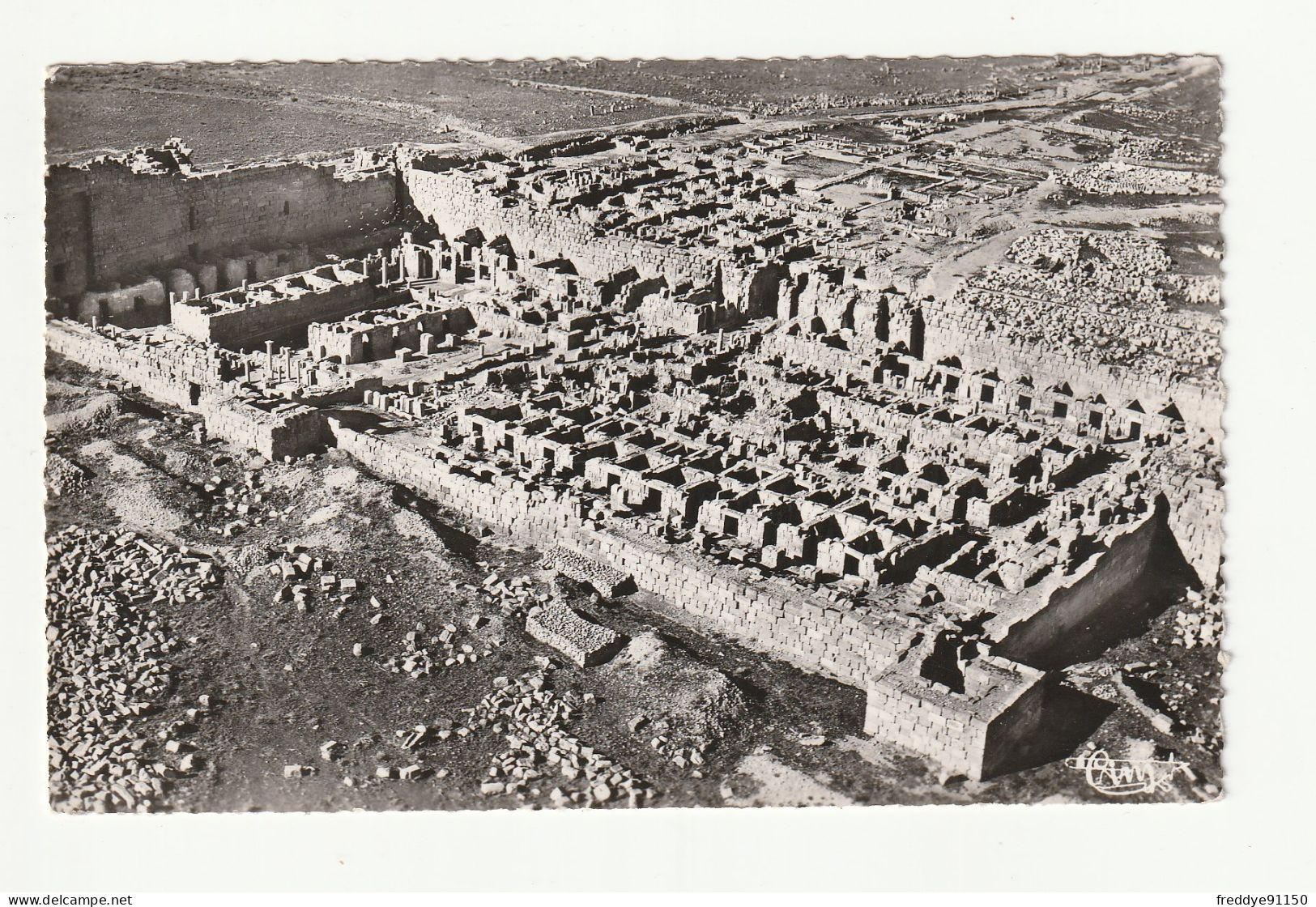 Algérie . Timgad . Vue Aérienne Sur Une Partie Des  Ruines Romaines  N°9A . - Other & Unclassified