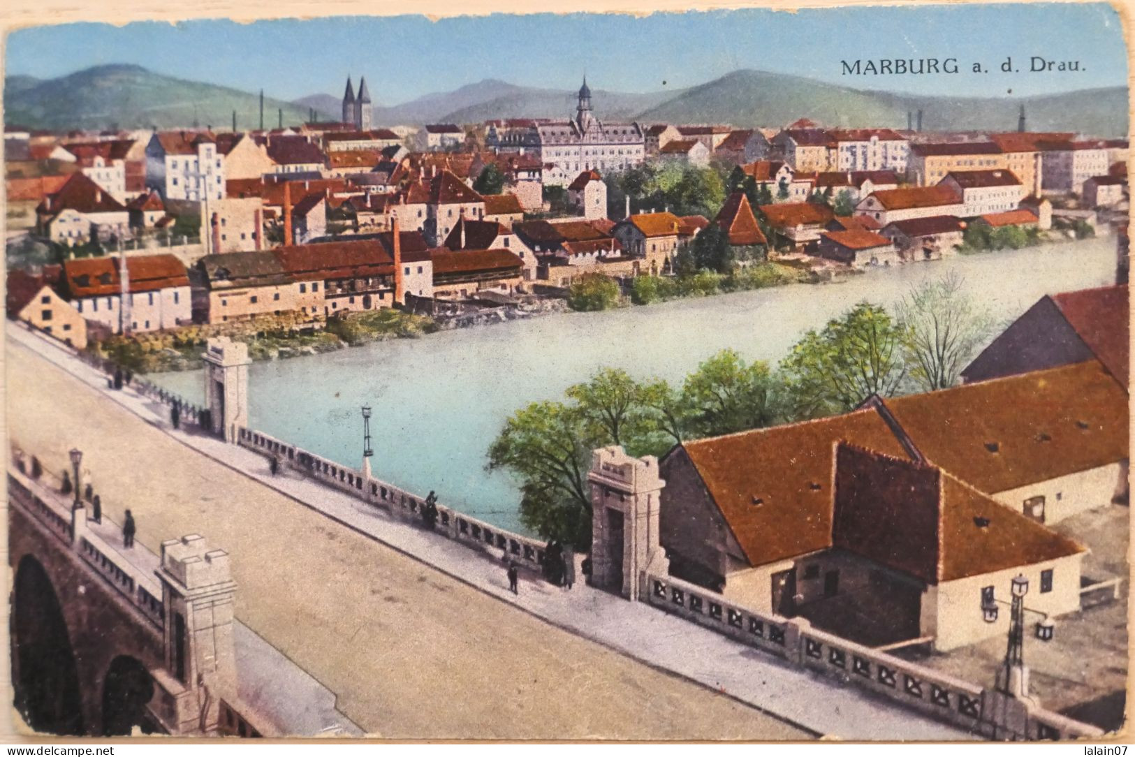 C. P. A. : SLOVENIA : Maribor : MARBURG A. D. DRAU, In 1918 - Eslovenia