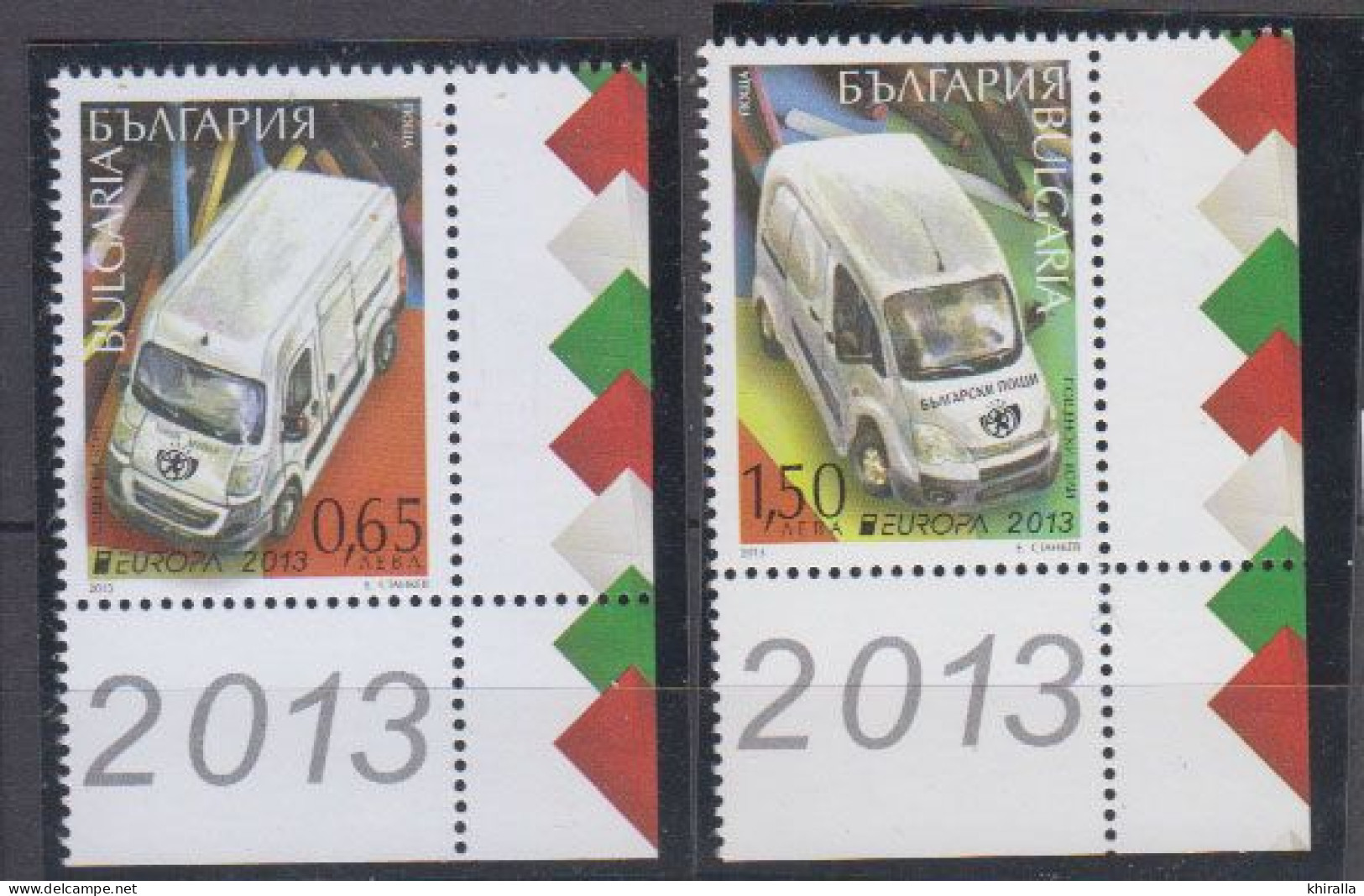 BULGARIE   2013  EUROPA   N°  4351 / 4352        ( Neuf Sans Charnieres )   COTE     5 € 50 - Unused Stamps