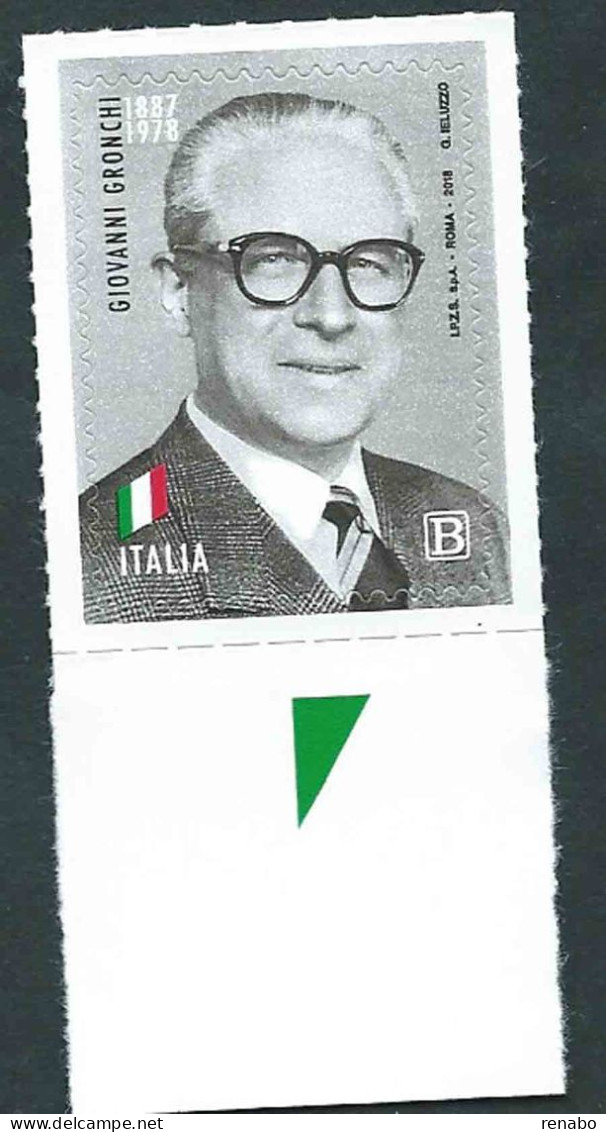 Italia 2018; Giovanni Gronchi, Terzo Dei Presidenti Della Repubblica Italiana. - 2011-20:  Nuevos