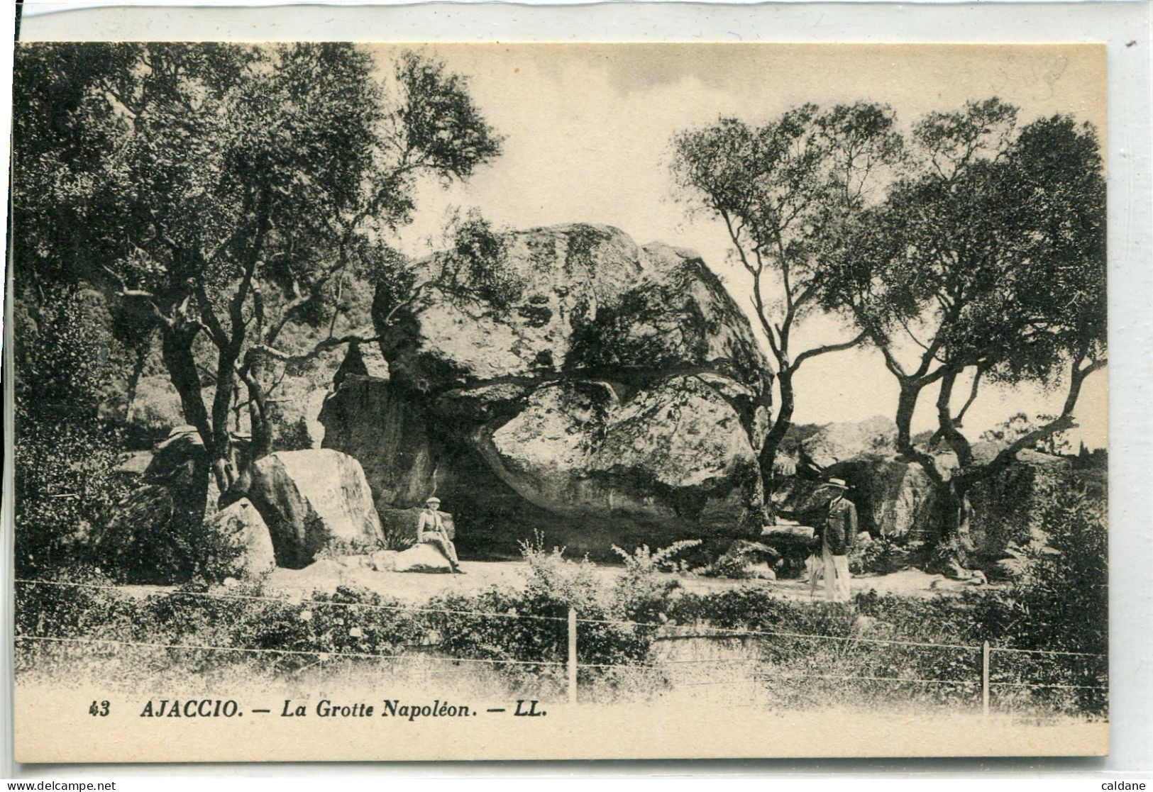 2A-CORSE  - AJACCIO -  La Grotte. Napoleon - Altri & Non Classificati