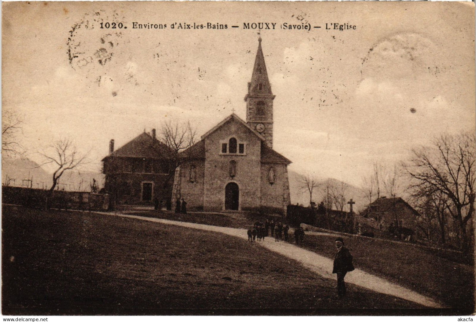 CPA Mouxy Église (1390721) - Andere & Zonder Classificatie