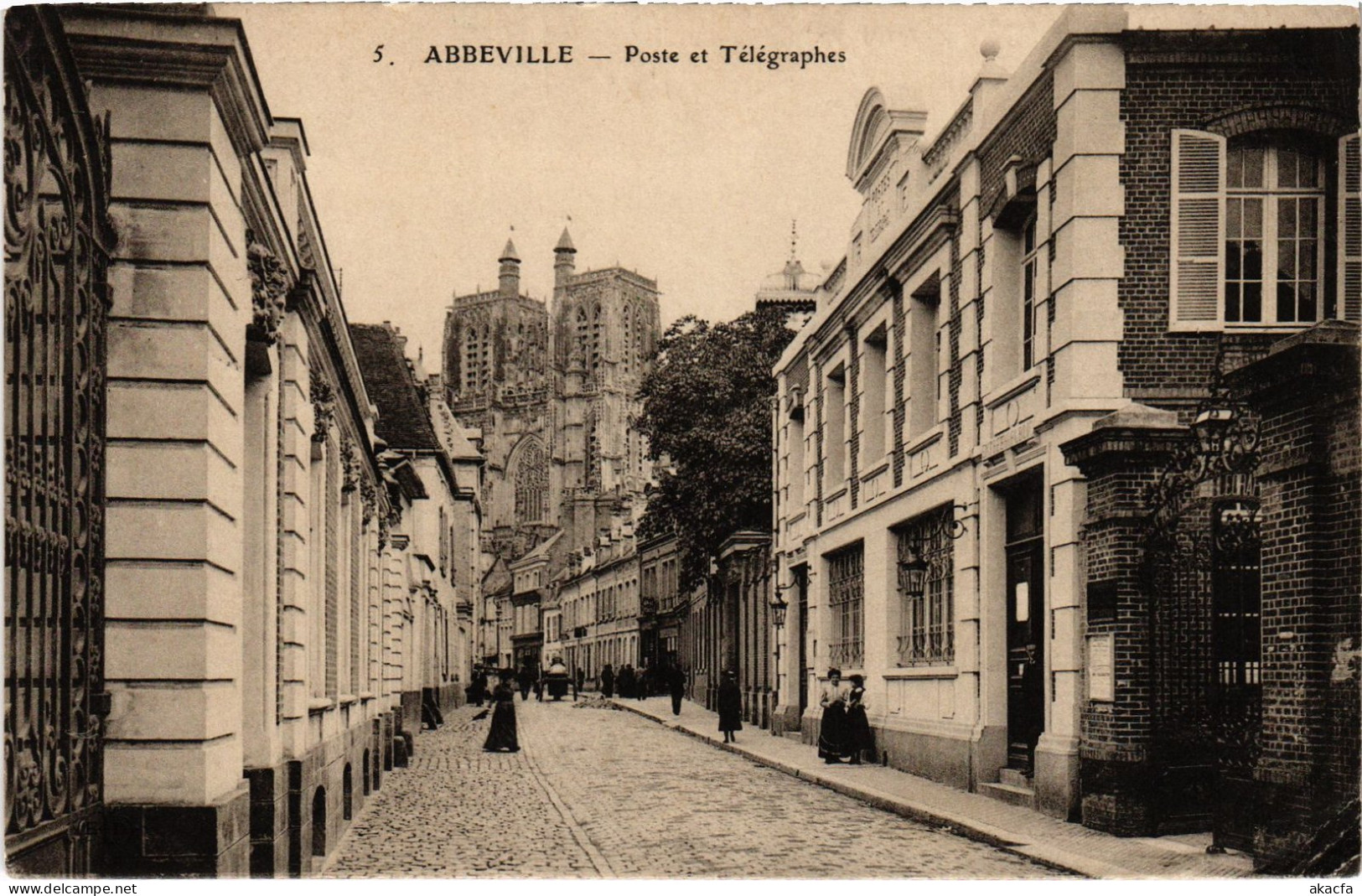CPA Abbeville Poste Et Télégraphes (1390994) - Abbeville