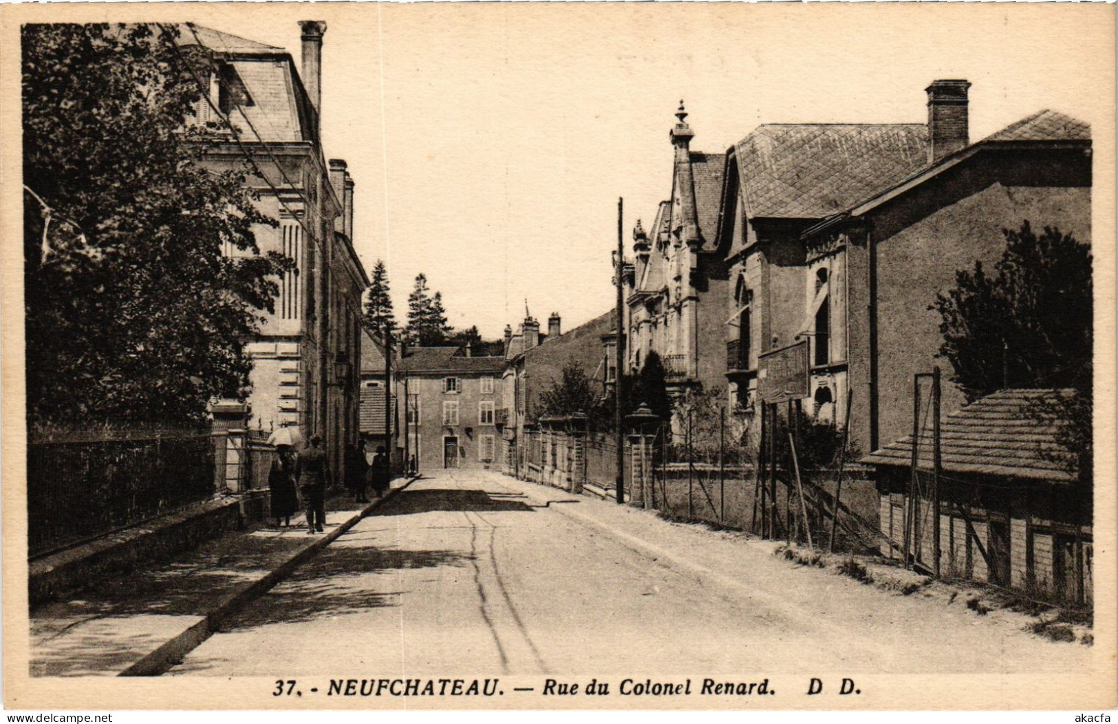 CPA Neufchateau Rue Du Colonel Renard (1391130) - Neufchateau
