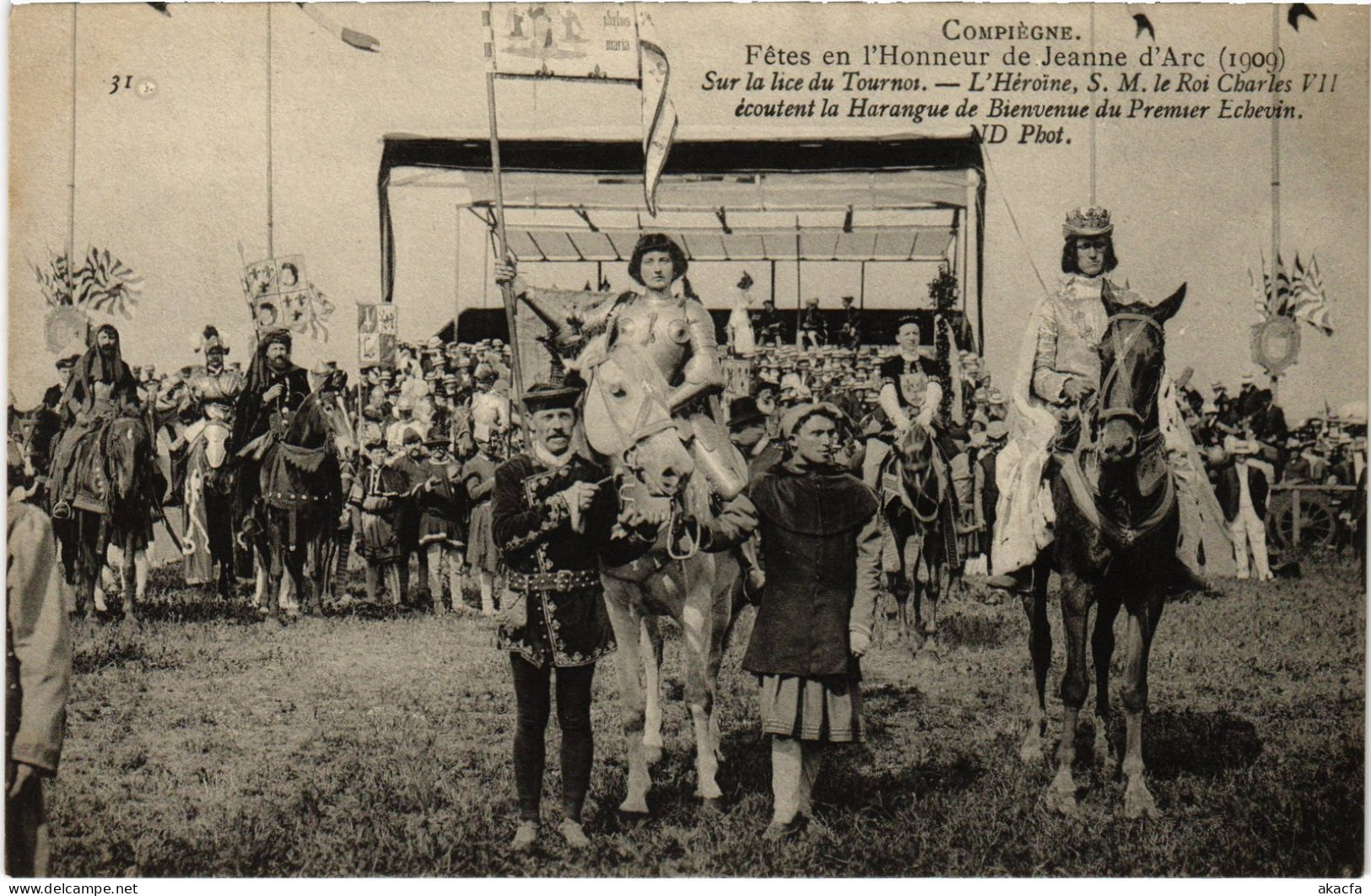 CPA Fetes De Jeanne D'Arc Compiegne Sur La Lice Du Tournon (1279934) - Compiegne