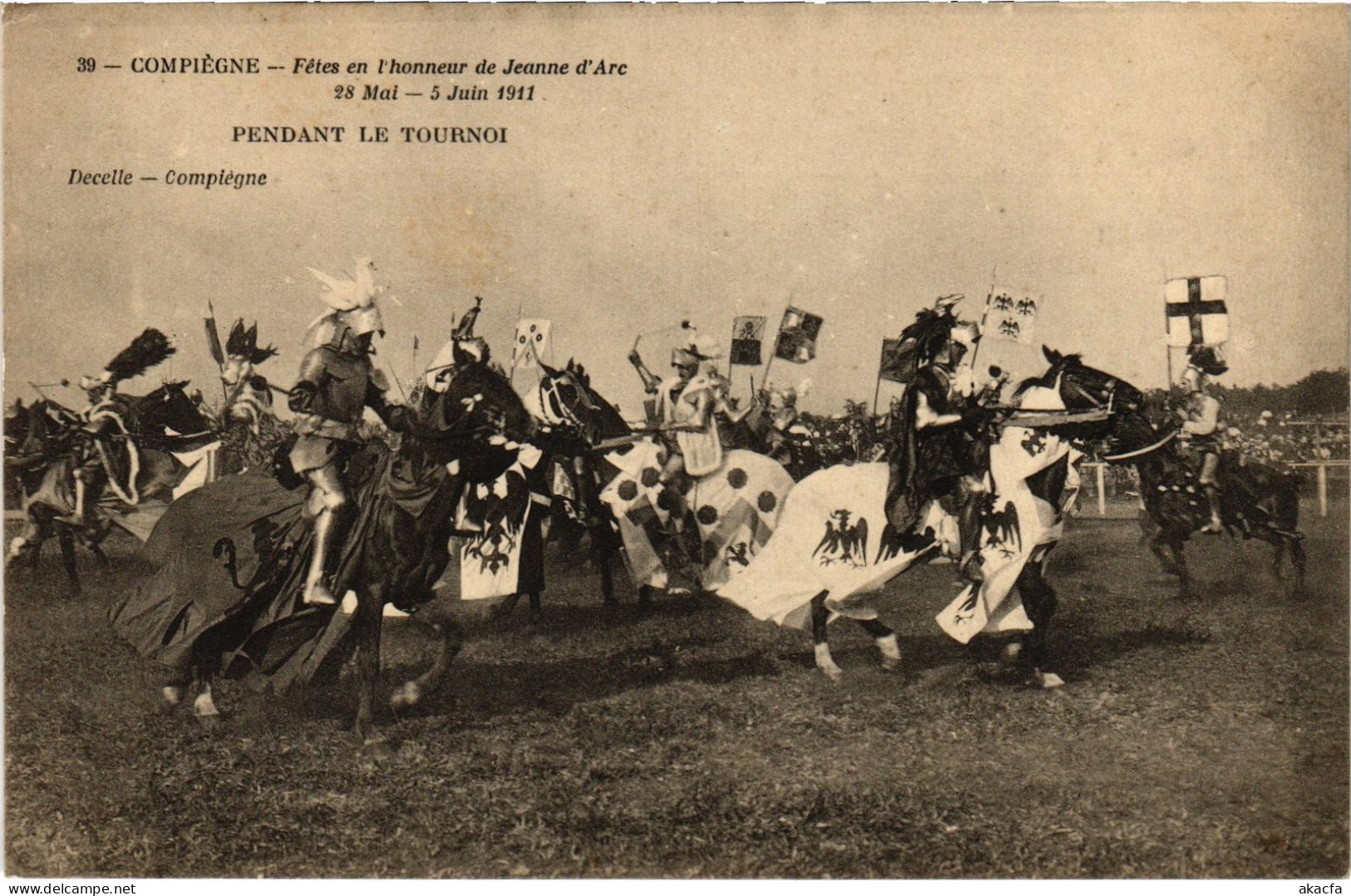 CPA Fetes De Jeanne D'Arc Compiegne Pendant Le Tournoi (1279932) - Compiegne
