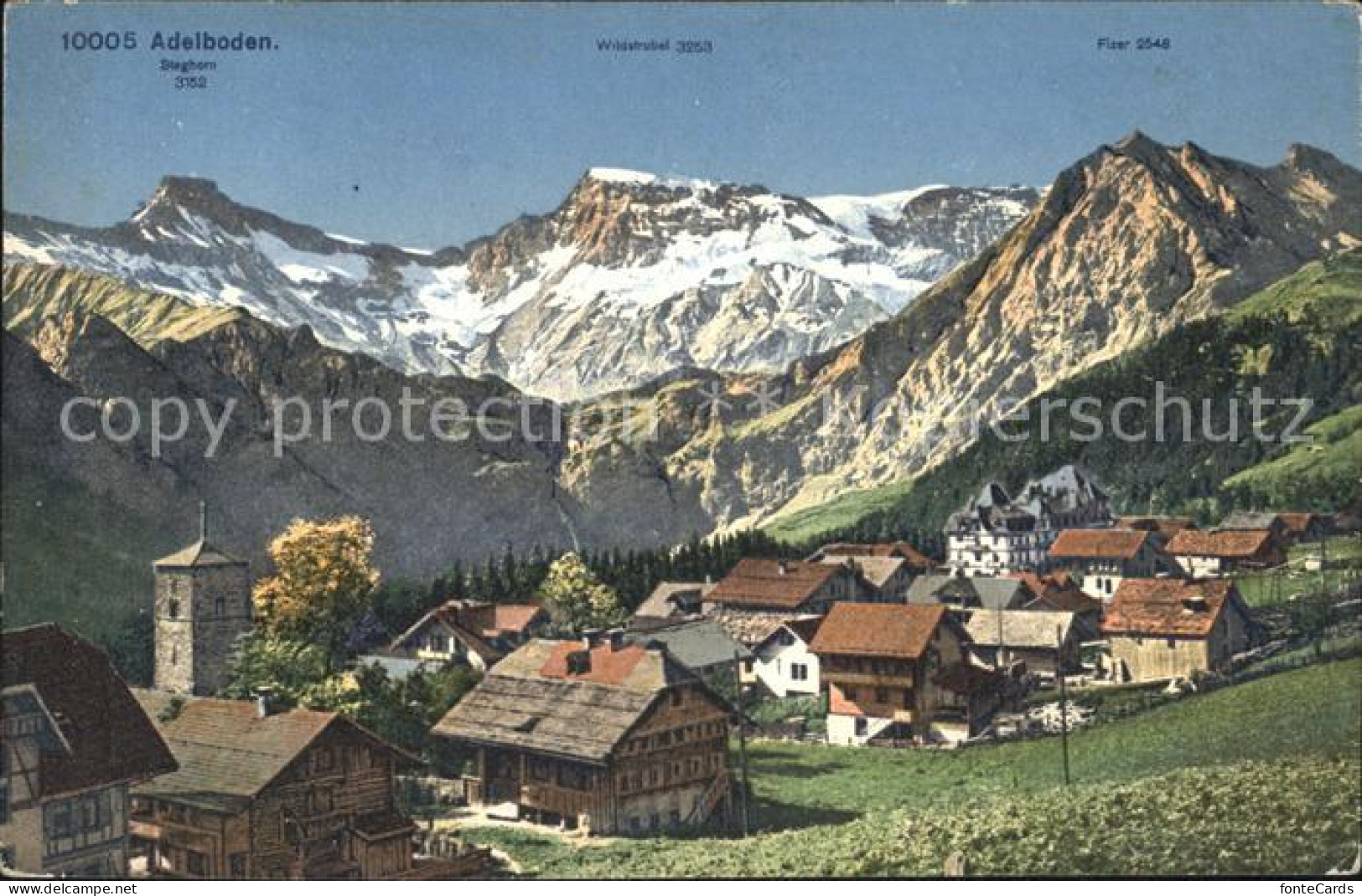 11902730 Adelboden Panorama Adelboden BE - Sonstige & Ohne Zuordnung