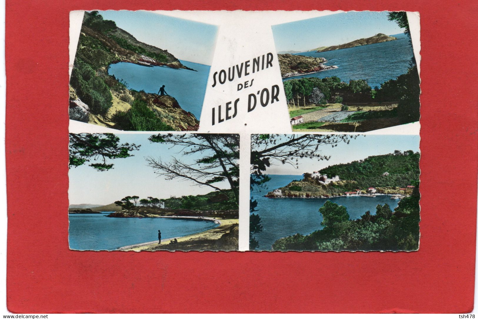 83-----SOUVENIR DES ILES D'OR---Multi-vues--voir 2 Scans - Autres & Non Classés