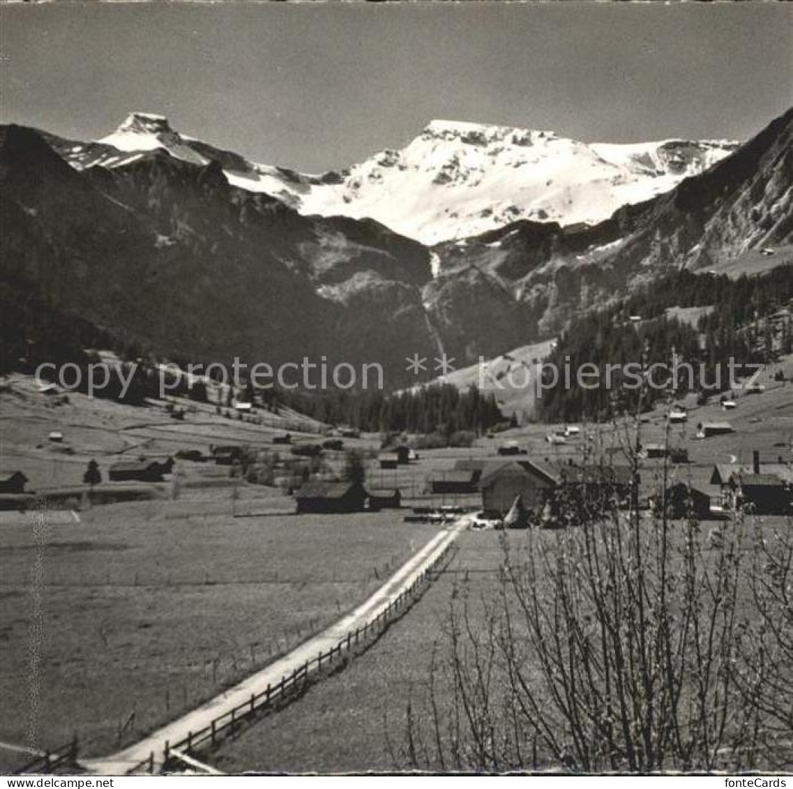 11902651 Boden Adelboden Mit Steghorn Wildstrubel Und Fitzer Adelboden - Sonstige & Ohne Zuordnung