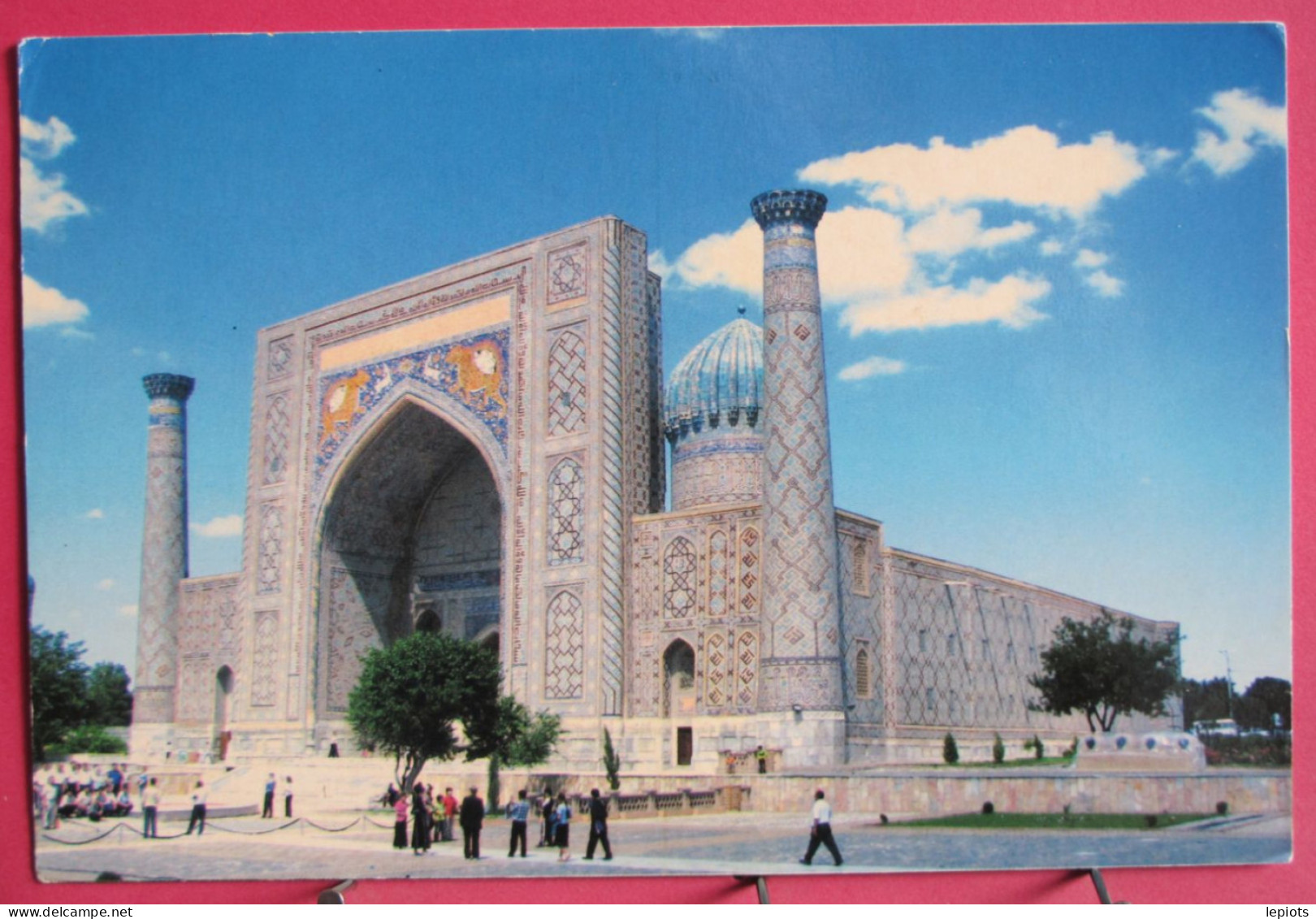 Ouzbékistan - Uzbekistan - Samarkand - Sher Dor Madrash - Jolis Timbres - Ouzbékistan