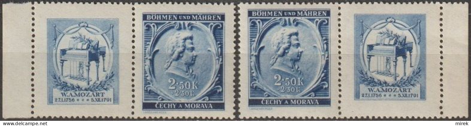 006/ Pof. 71, Border Stamps With Coupon - Ungebraucht