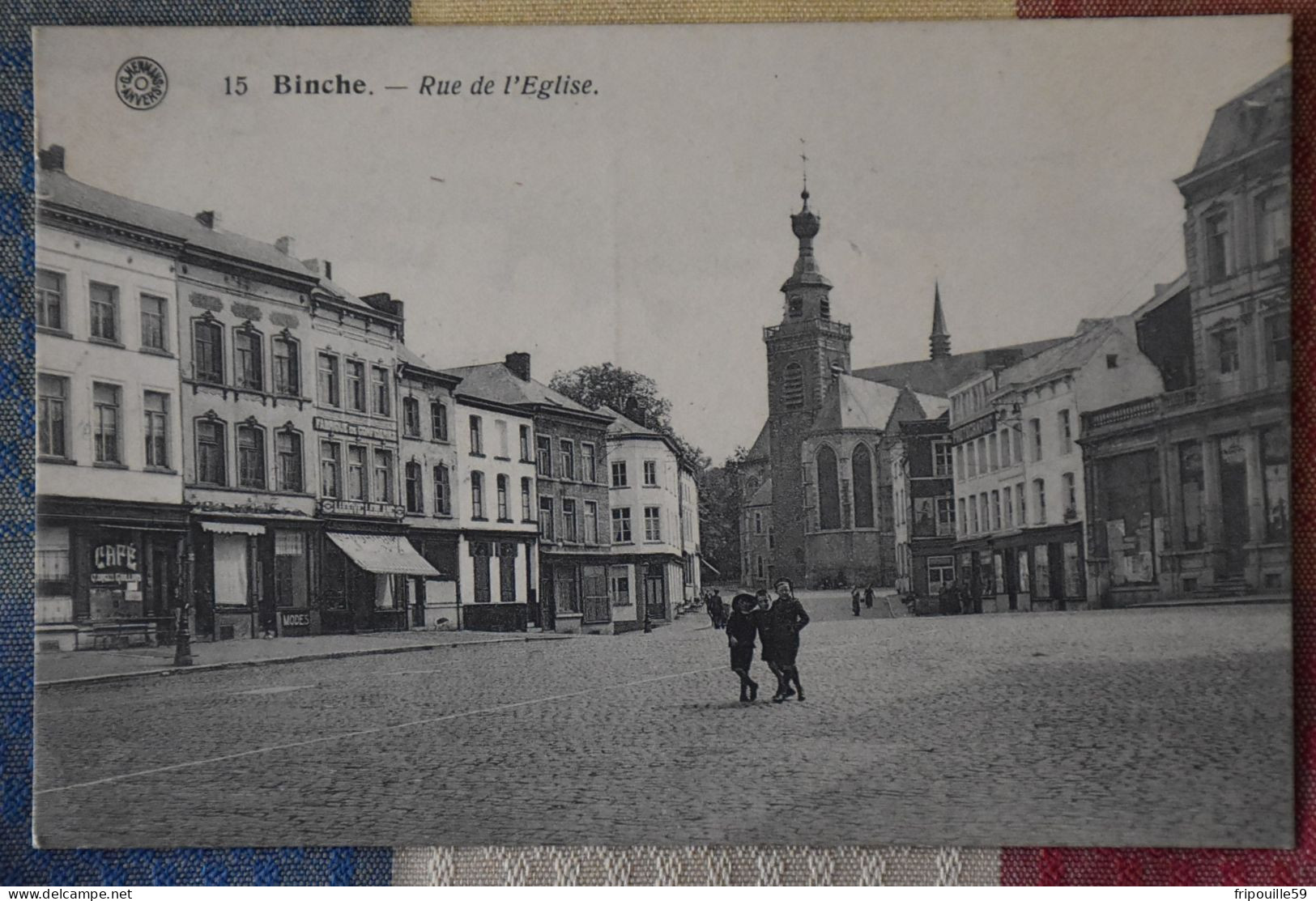 15 - Binche - Rue De L'Eglise - G. Hermans, Anvers - Vers 1920 - Binche