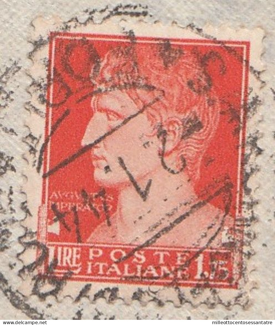 1553  - R.S.I. - Busta Raccomandata Con Testo Del 1944 Da S.Arcangelo Di Romagna A Forlimpopoli . - Postwaardestukken