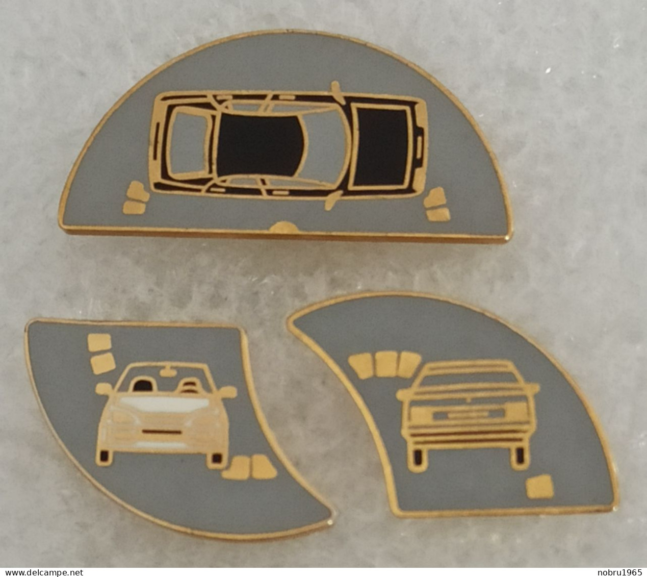 3 Pin's Citroën AX BX XM Puzzle - Citroën