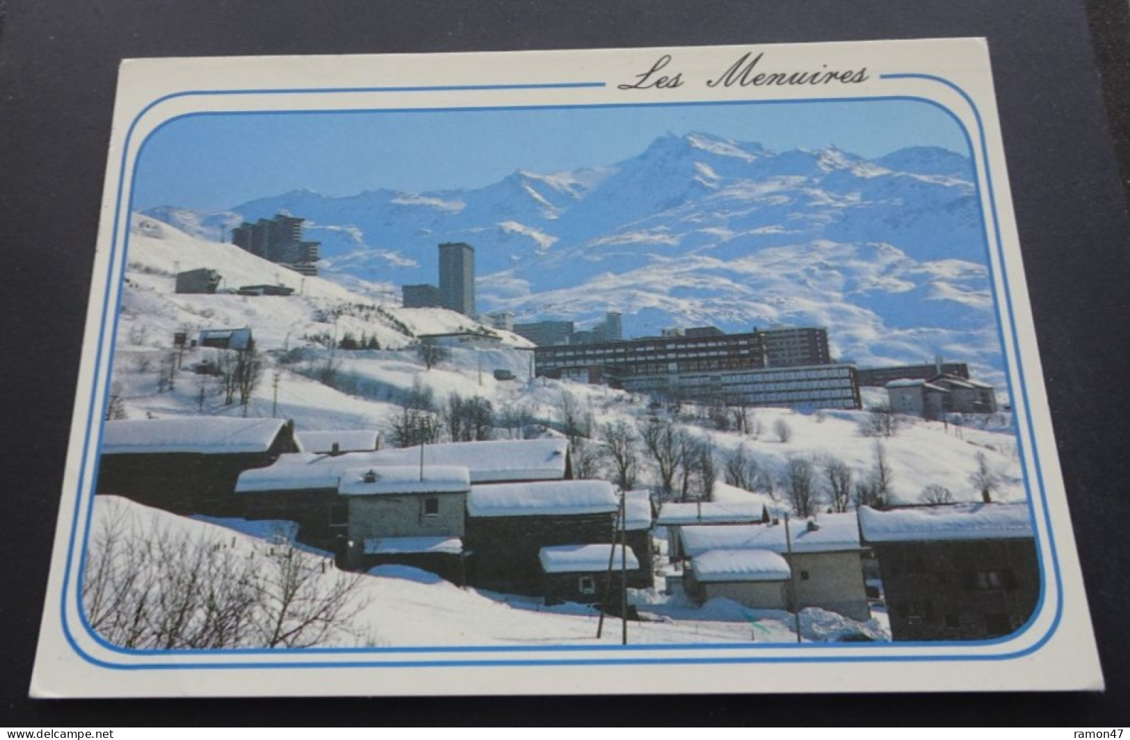 Les Menuires - Vue Générale Et La Cime Caron - Editions Rêvalp Albertville - Photographie JP Fecci - Val Thorens