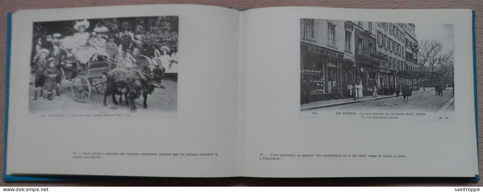 "LE HAVRE à la BELLE époque".Reproduction de 123 cartes postales.Régionalisme.