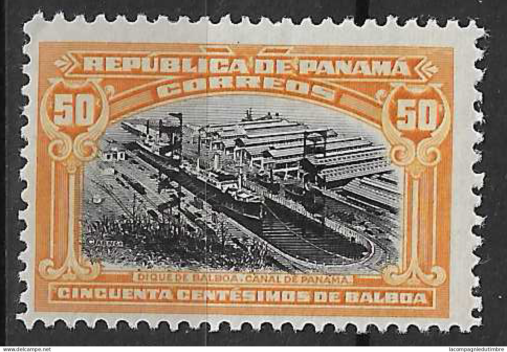 Panama/Canal Zone YT N° 41 Neuf *. TB - Canal Zone