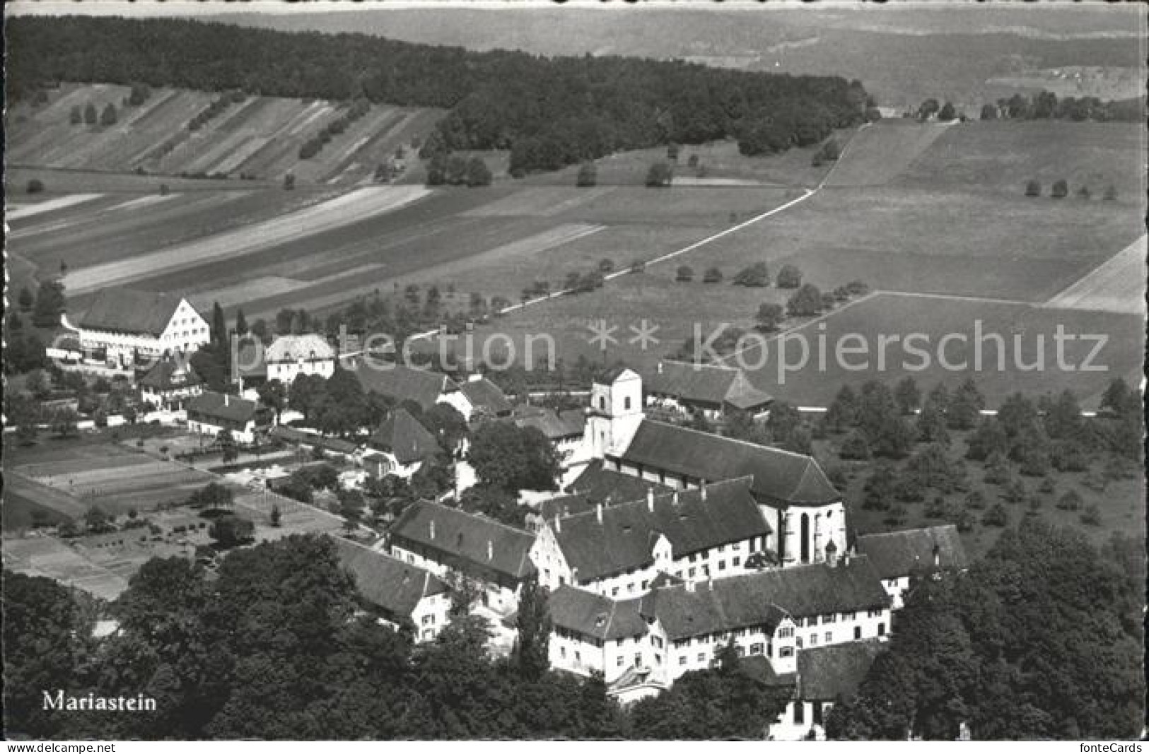 11902524 Mariastein SO Kloster Fliegeraufnahme Mariastein - Autres & Non Classés