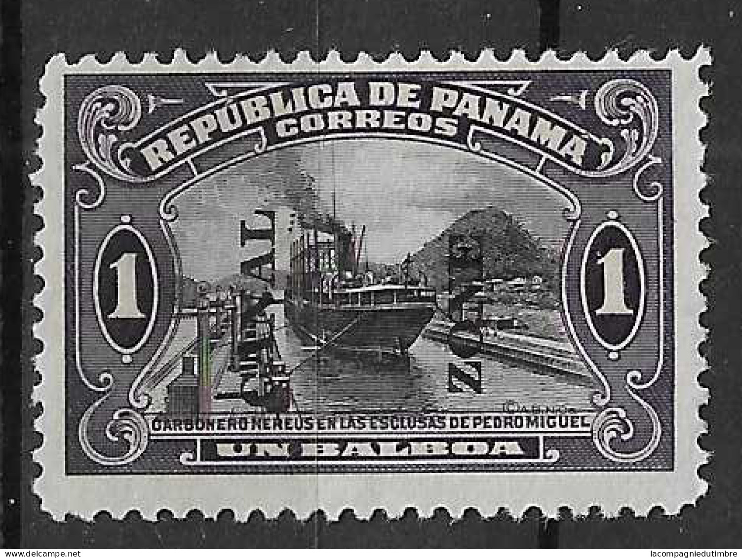 Panama/Canal Zone YT N° 42 Neuf *. TB - Canal Zone