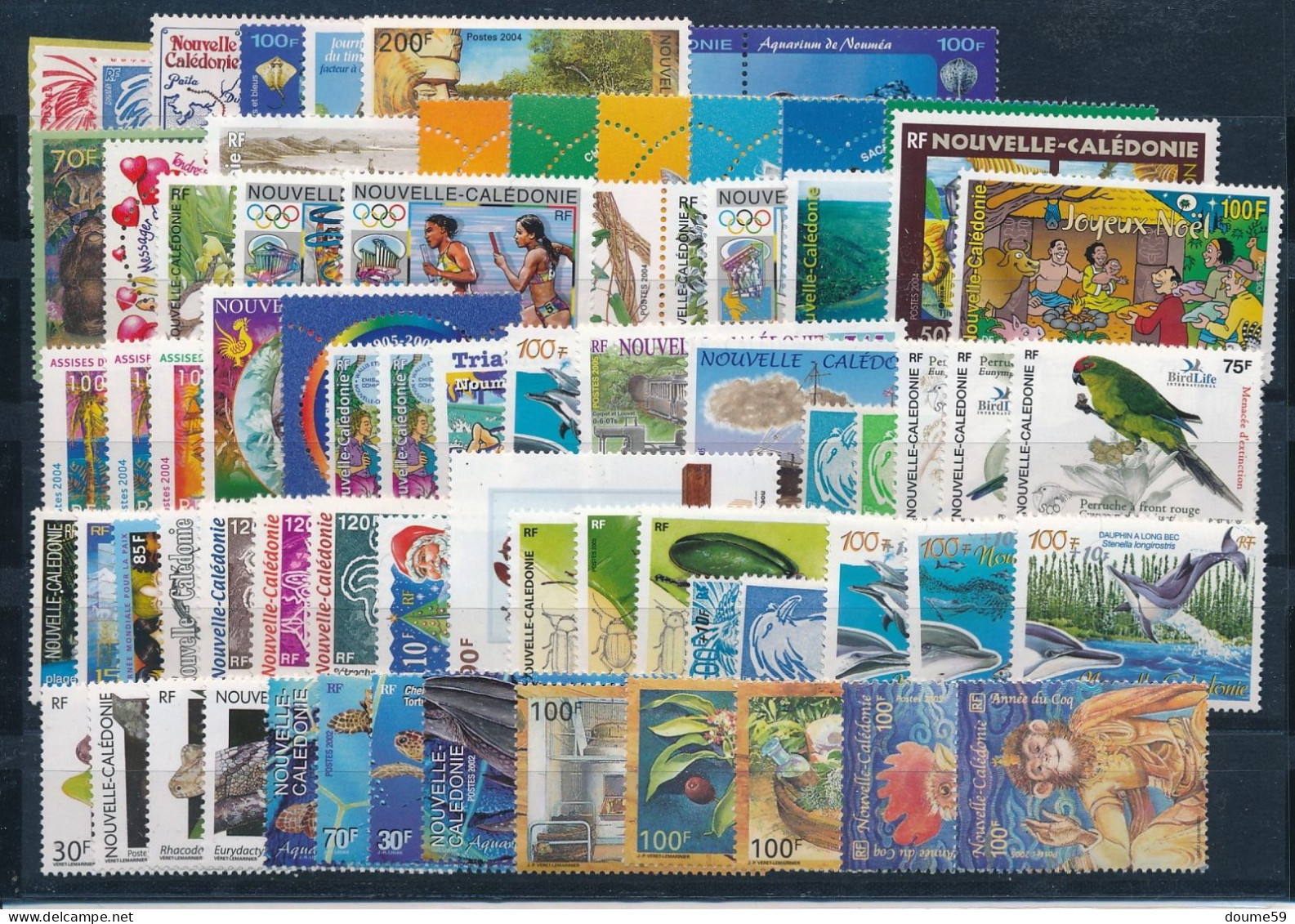 BD-402: Nelle CALEDONIE: Années 2004/2005** N°909A/967 + Timbres Des Blocs 29-30-33-34 - Neufs