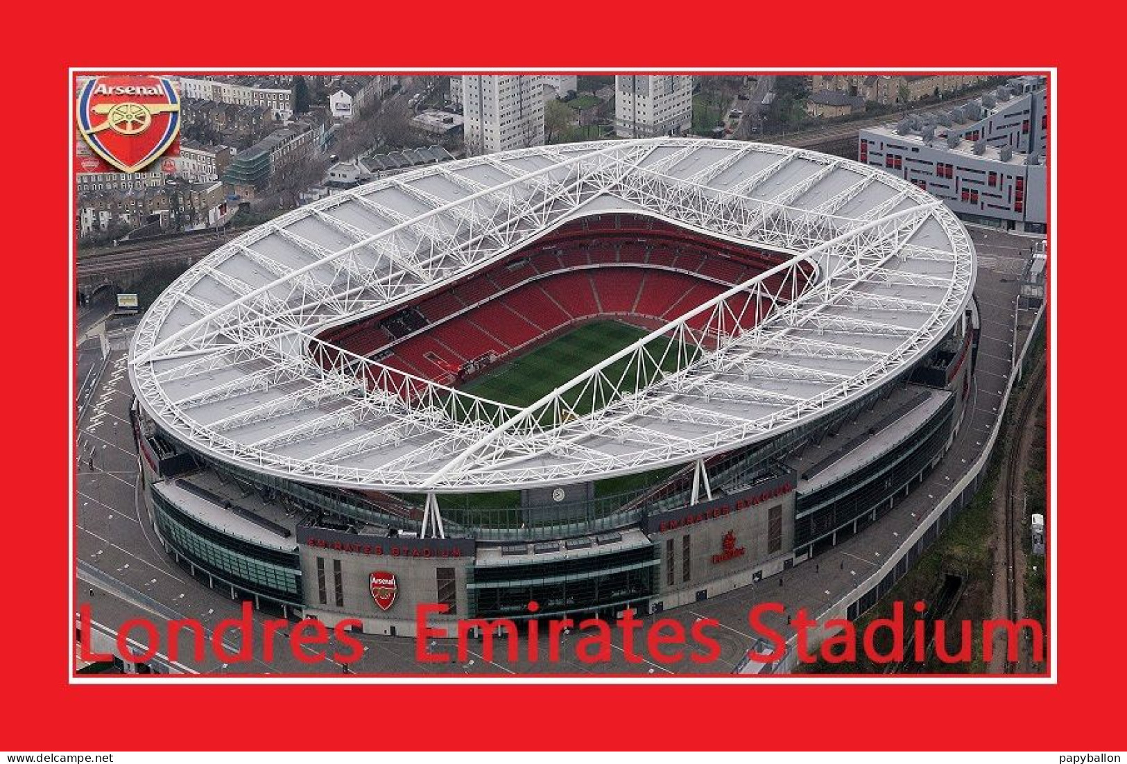 CP.STADE. LONDRES   ANGLETERRE  EMIRATES  STADIUM#  CS. 068 - Soccer