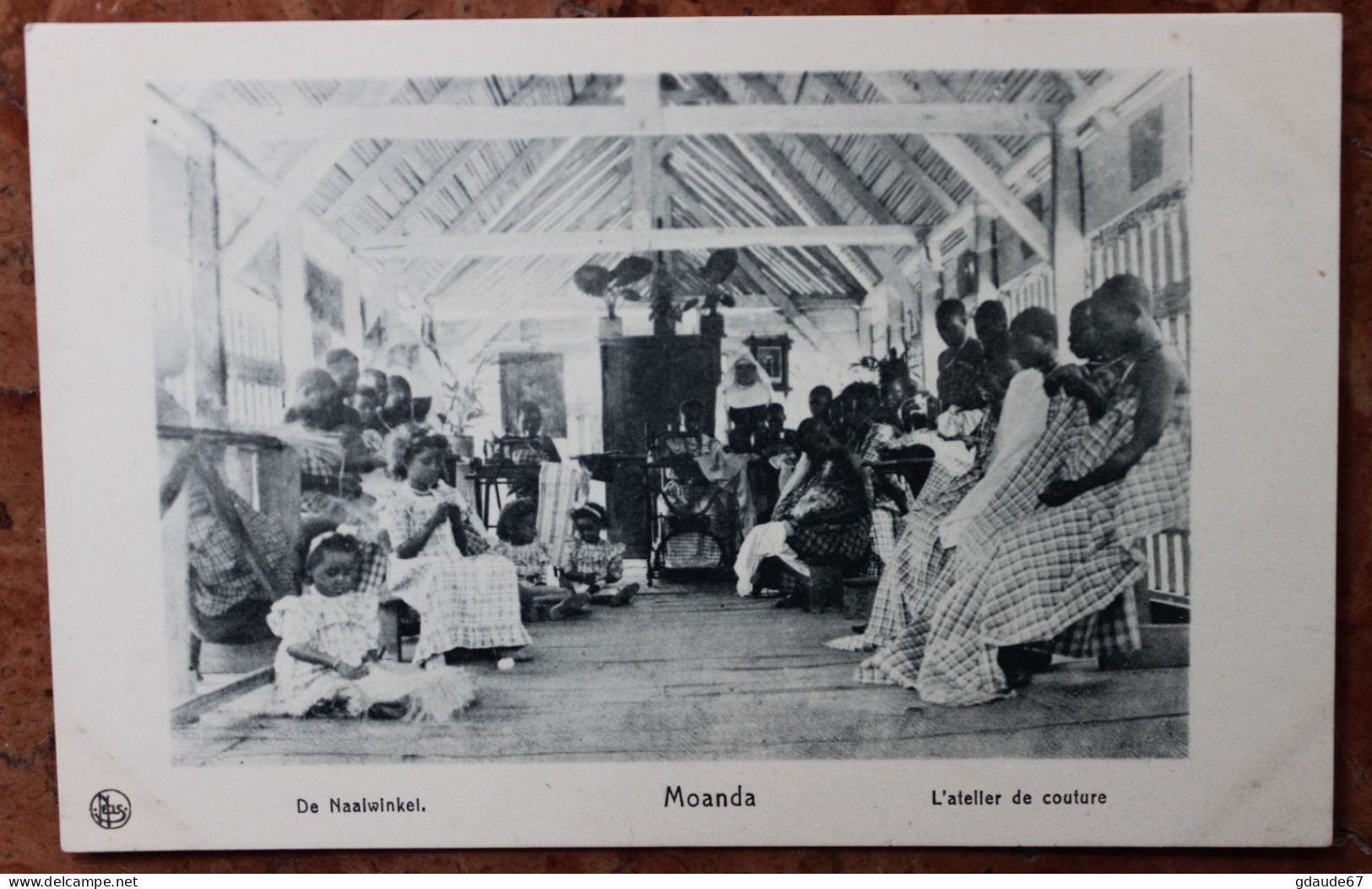 MOANDA (CONGO BELGE) - L'ATELIER DE COUTURE - METIER - Belgian Congo