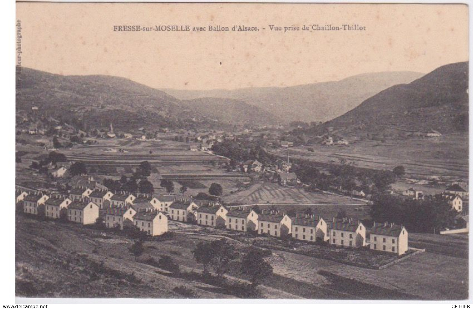 88 - VOSGES - FRESSE SUR MOSELLE - VUE  PRISE DE CHAILLON THILLOT - Fresse Sur Moselle