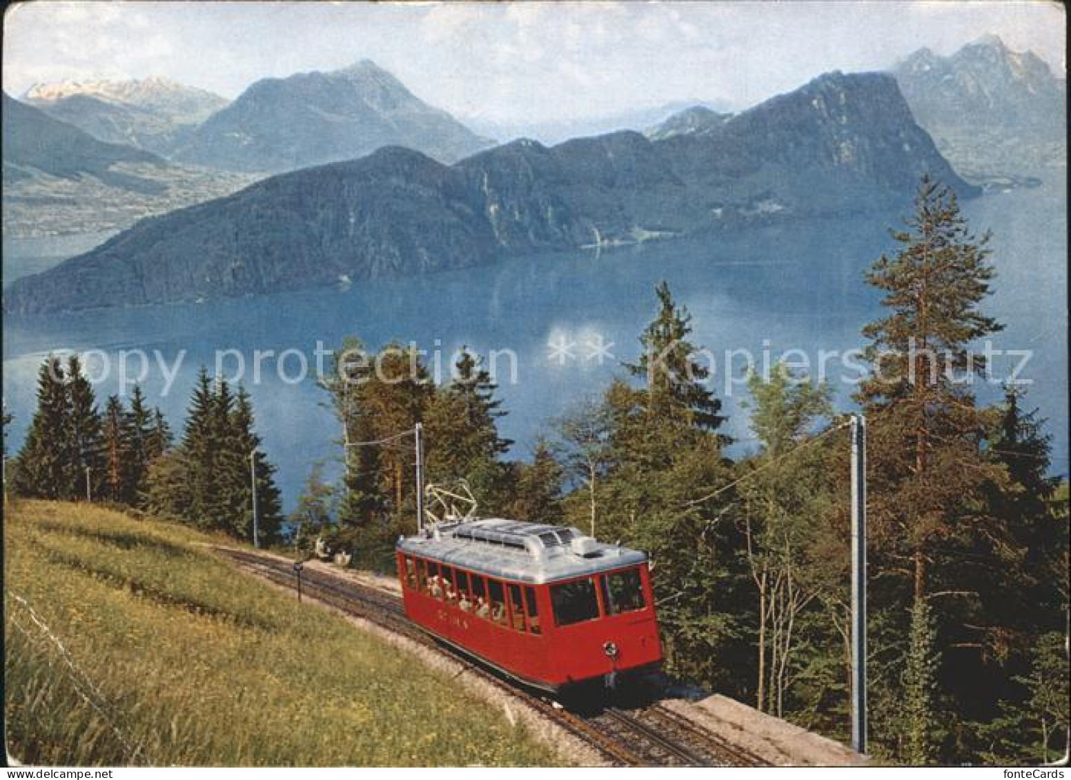 11902413 Rigi Kulm Vitznau Rigi Bahn Stanserhorn Buergenstock Vierwaldstaetterse - Otros & Sin Clasificación