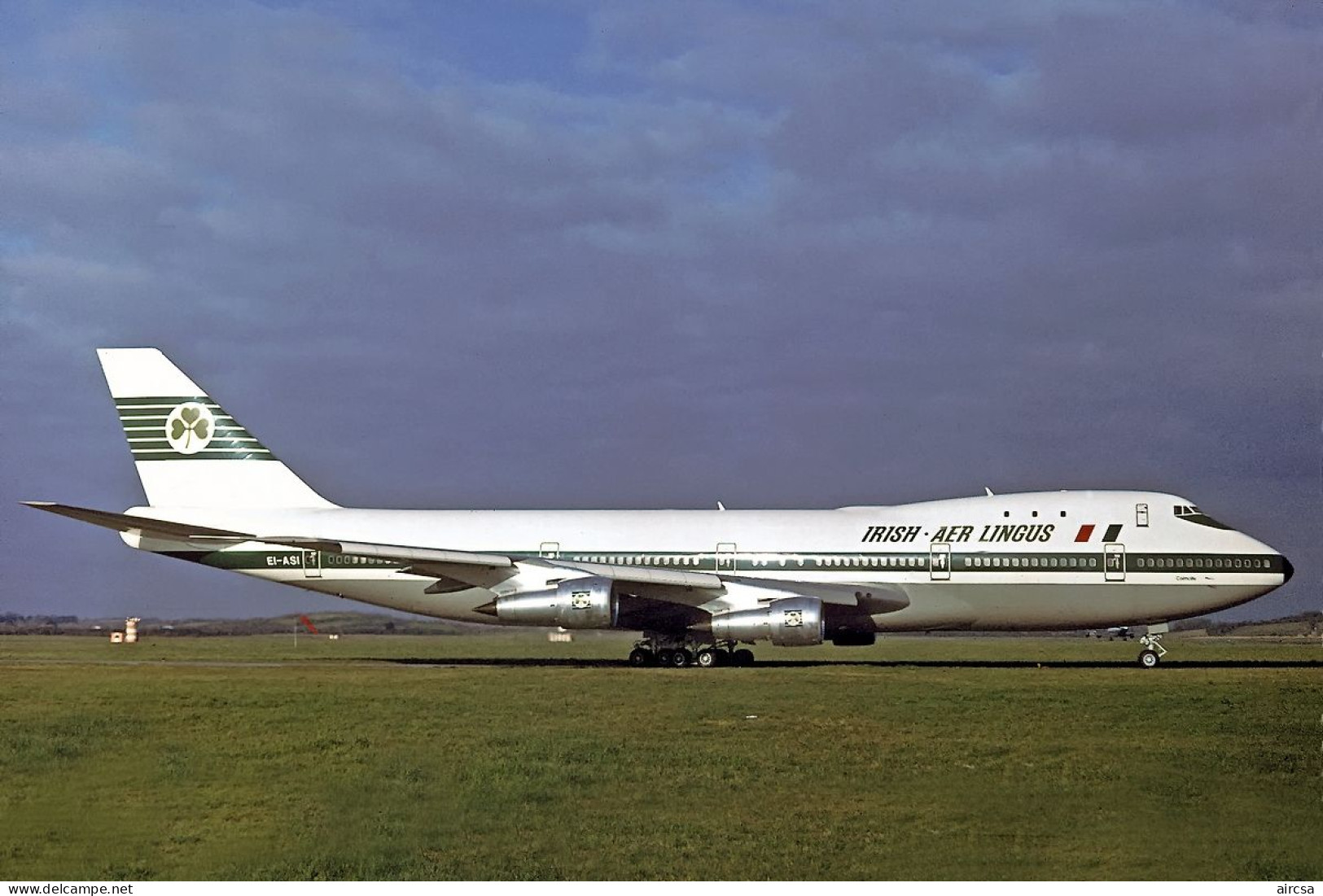 Aviation Postcard-WGA-1480 AER LINGUS Boeing 747 - 1946-....: Modern Tijdperk